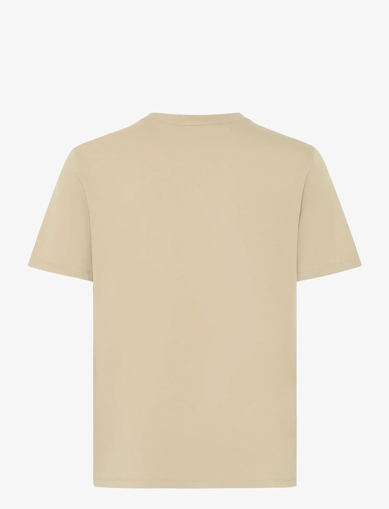 Blend - BHKAMIL EMB S/S TEE - kortærmede t-shirts - crockery - 2
