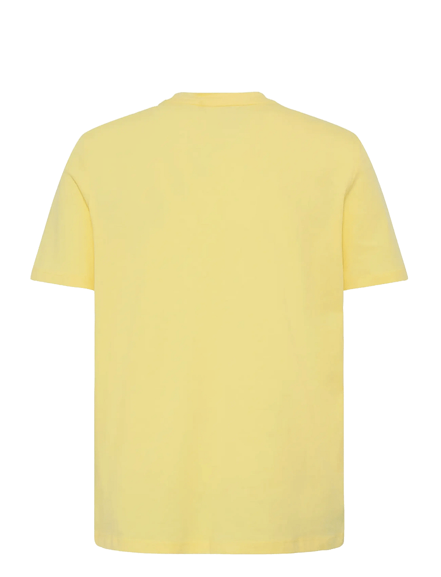Blend - BHKAMIL EMB S/S TEE - kurzärmelig - lemon meringue - 2