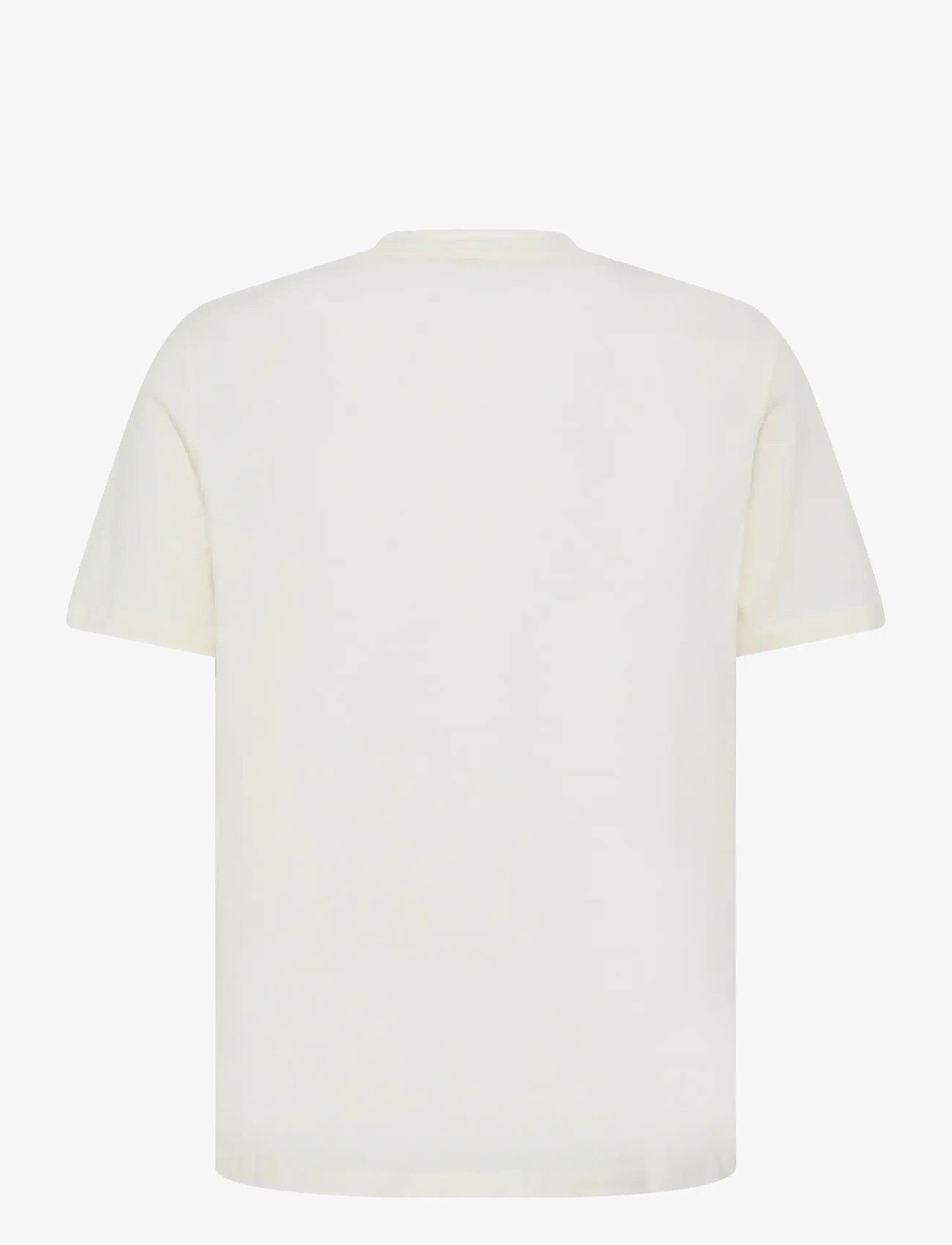 Blend - BHKAMIL EMB S/S TEE - kortærmede t-shirts - vanilla ice - 2