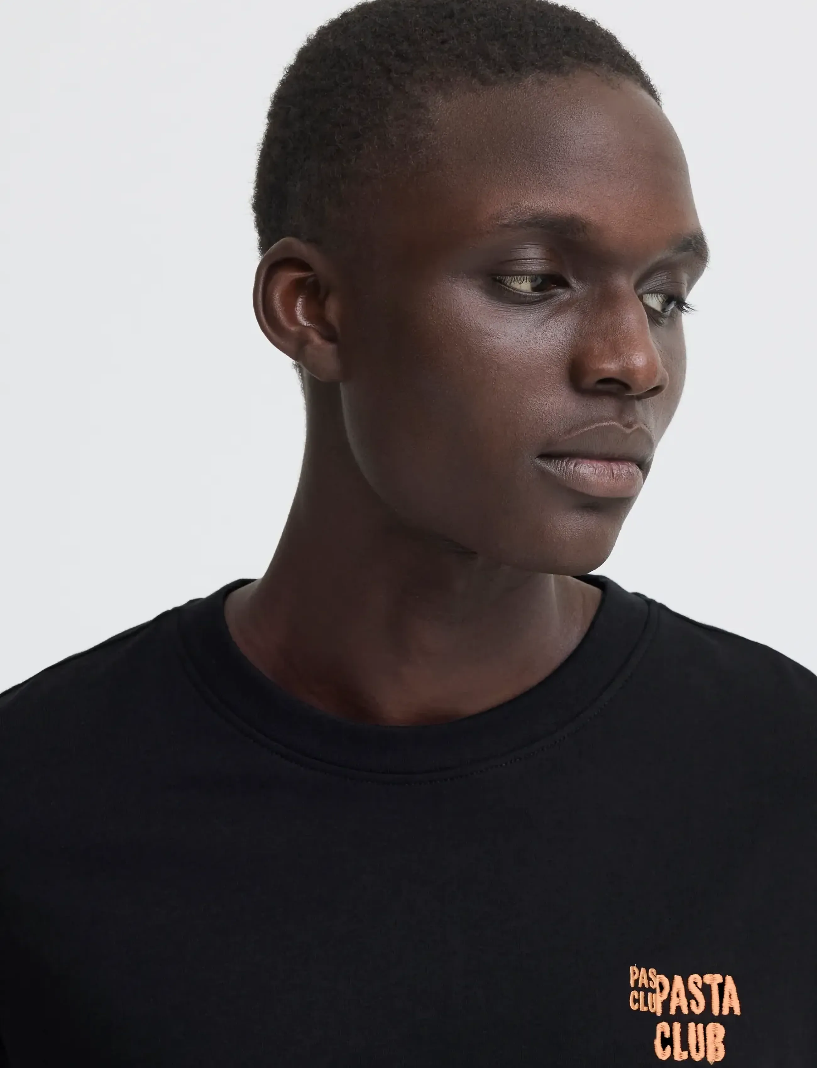 Blend - BHKAAN EMB S/S TEE - kortermede t-skjorter - black beauty - 4