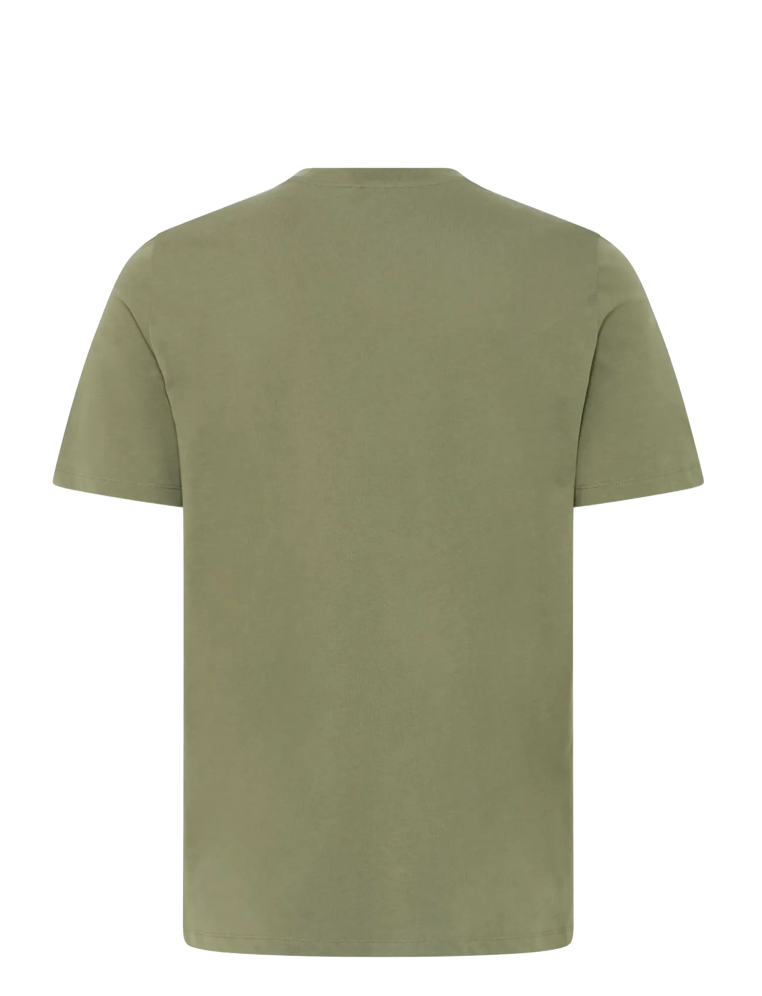 Blend - BHKAAN EMB S/S TEE - short-sleeved t-shirts - dusty olive - 2