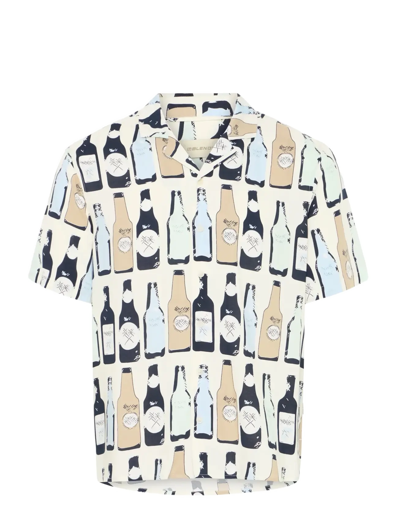 BLEND Bhanvar Shirt Cream - S - Herren