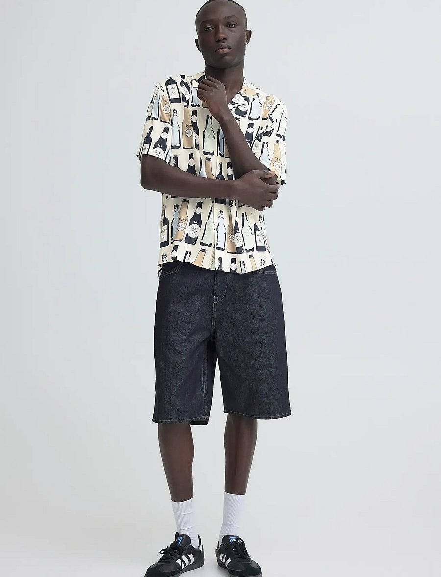 Blend - BHANVAR SHIRT - gemusterte hemden - anvar vanilla ice - 0