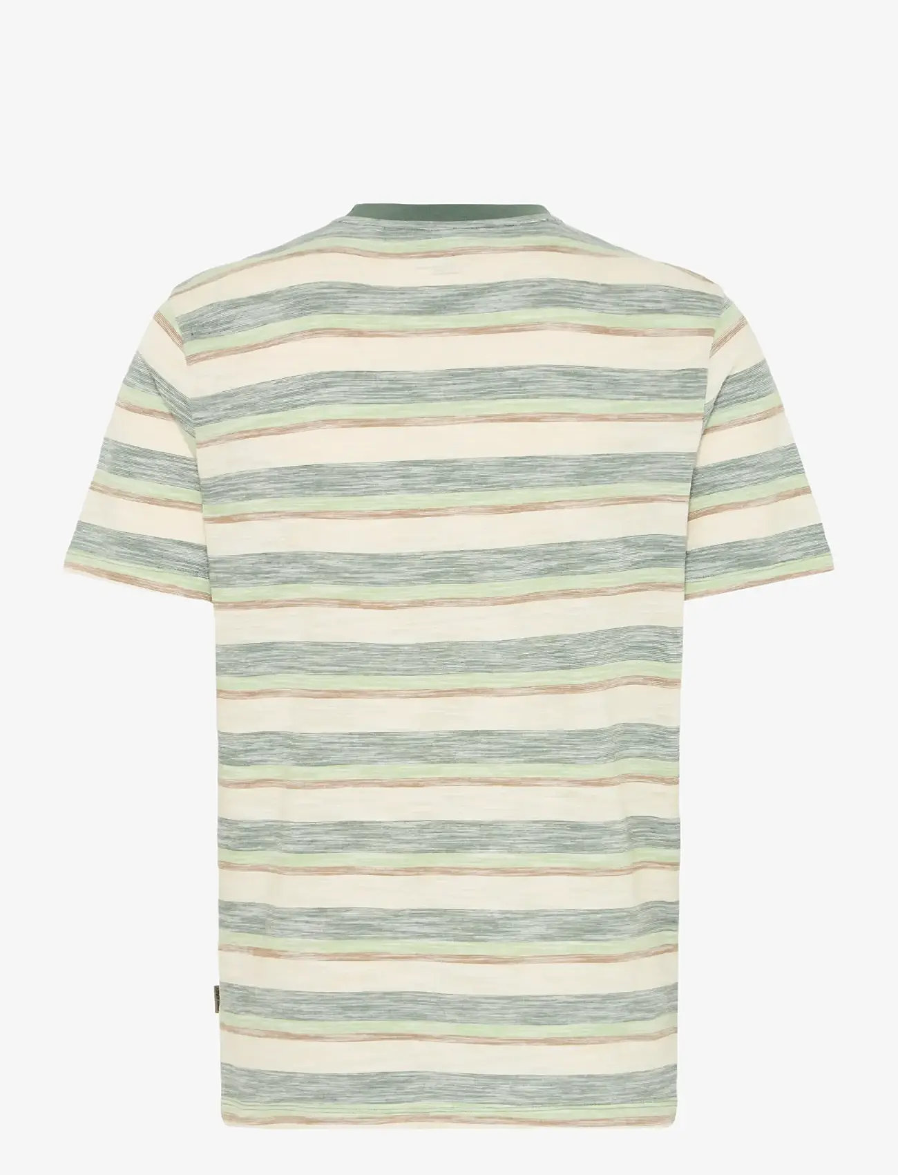 Blend - BHKOBE STRIPE S/S TEE - madalaimad hinnad - duck green - 2