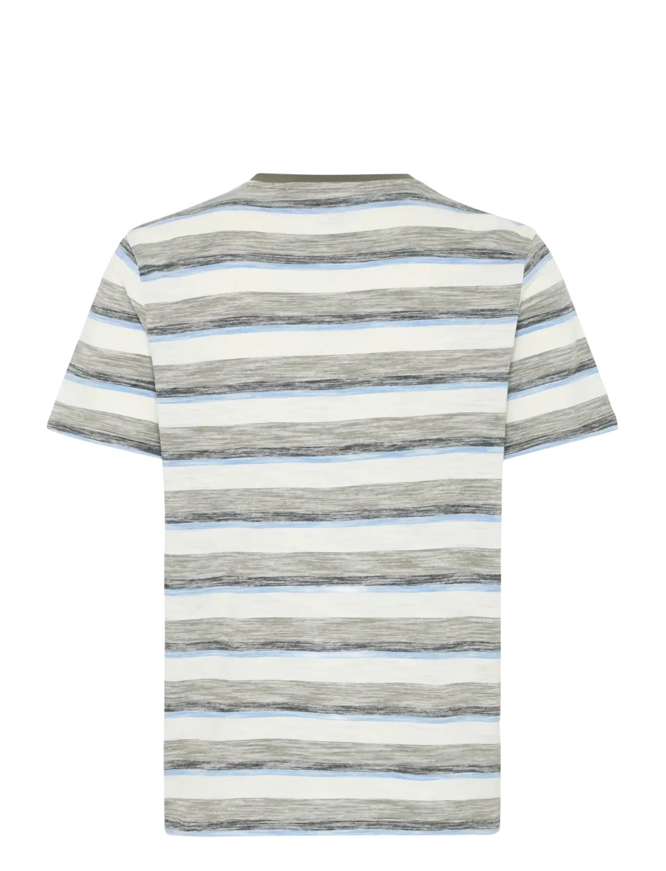 Blend - BHKOBE STRIPE S/S TEE - stutterma bolir - dusty olive - 2