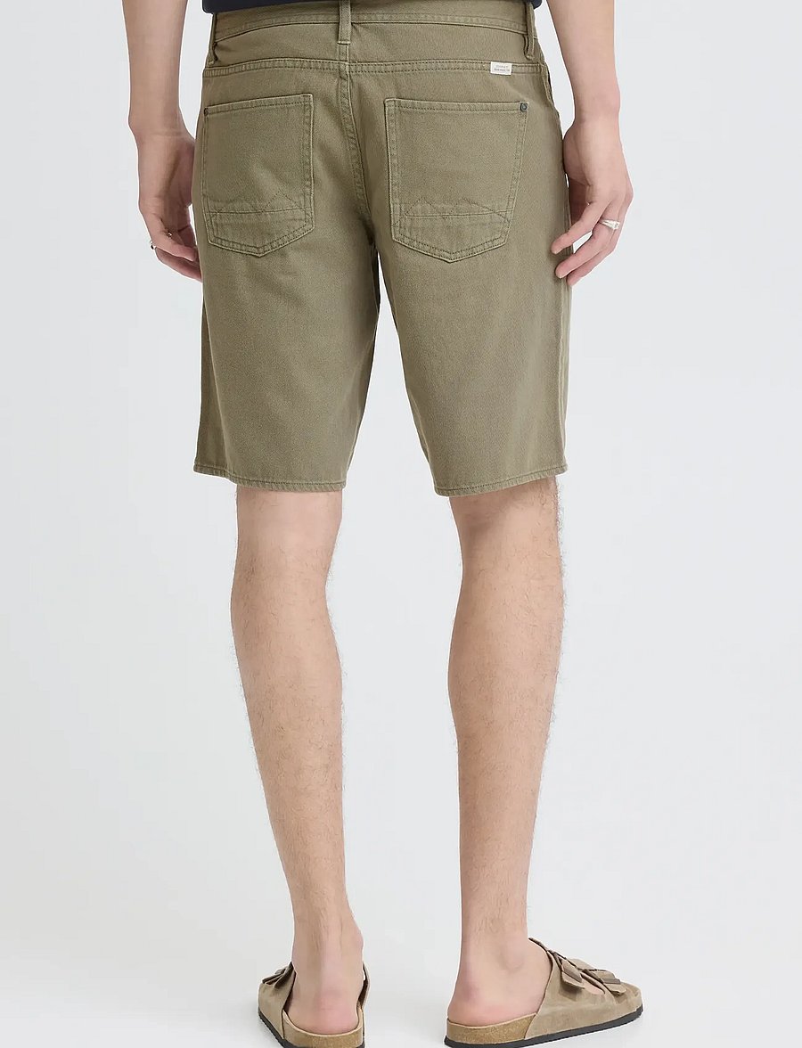 Blend - BHBLIZZARD REG DENIMSHORTS - jorts - dusty olive - 3