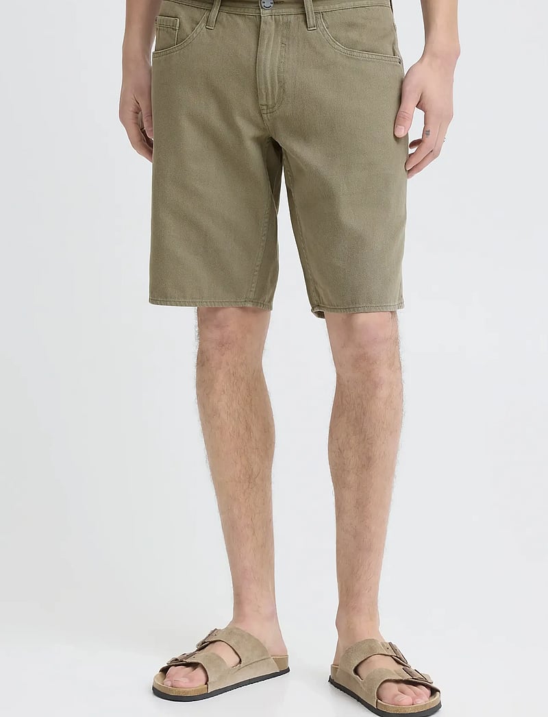 Blend - BHBLIZZARD REG DENIMSHORTS - jorts - dusty olive - 5