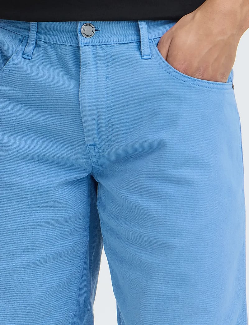 Blend - BHBLIZZARD REG DENIMSHORTS - jorts - lichen blue - 4