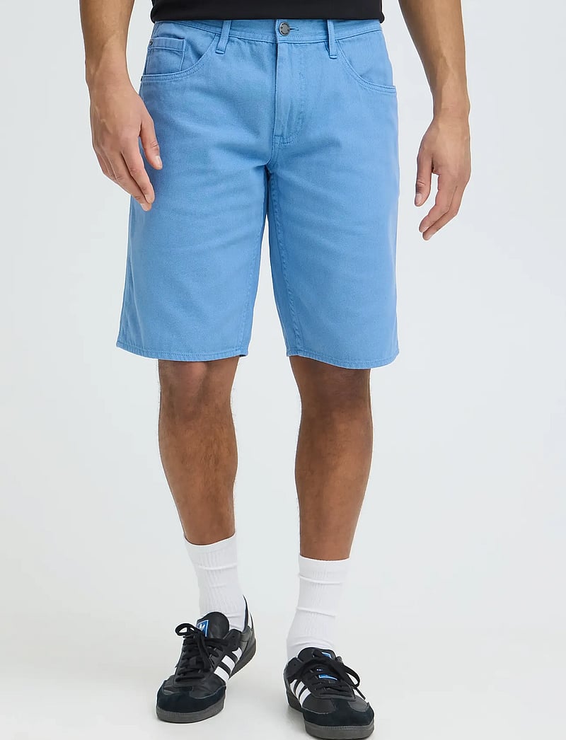 Blend - BHBLIZZARD REG DENIMSHORTS - jorts - lichen blue - 5