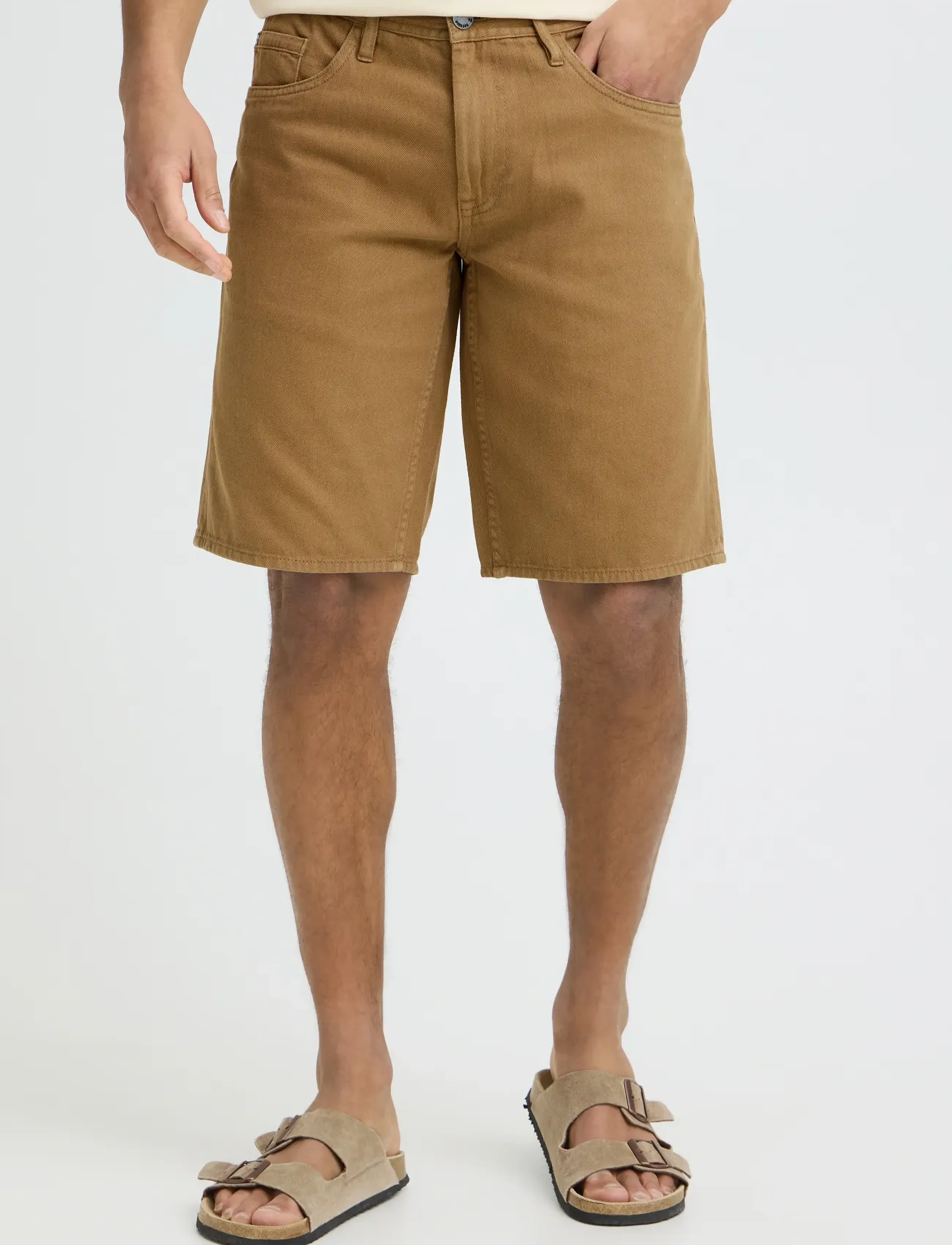 Blend - BHBLIZZARD REG DENIMSHORTS - jorts - otter - 5