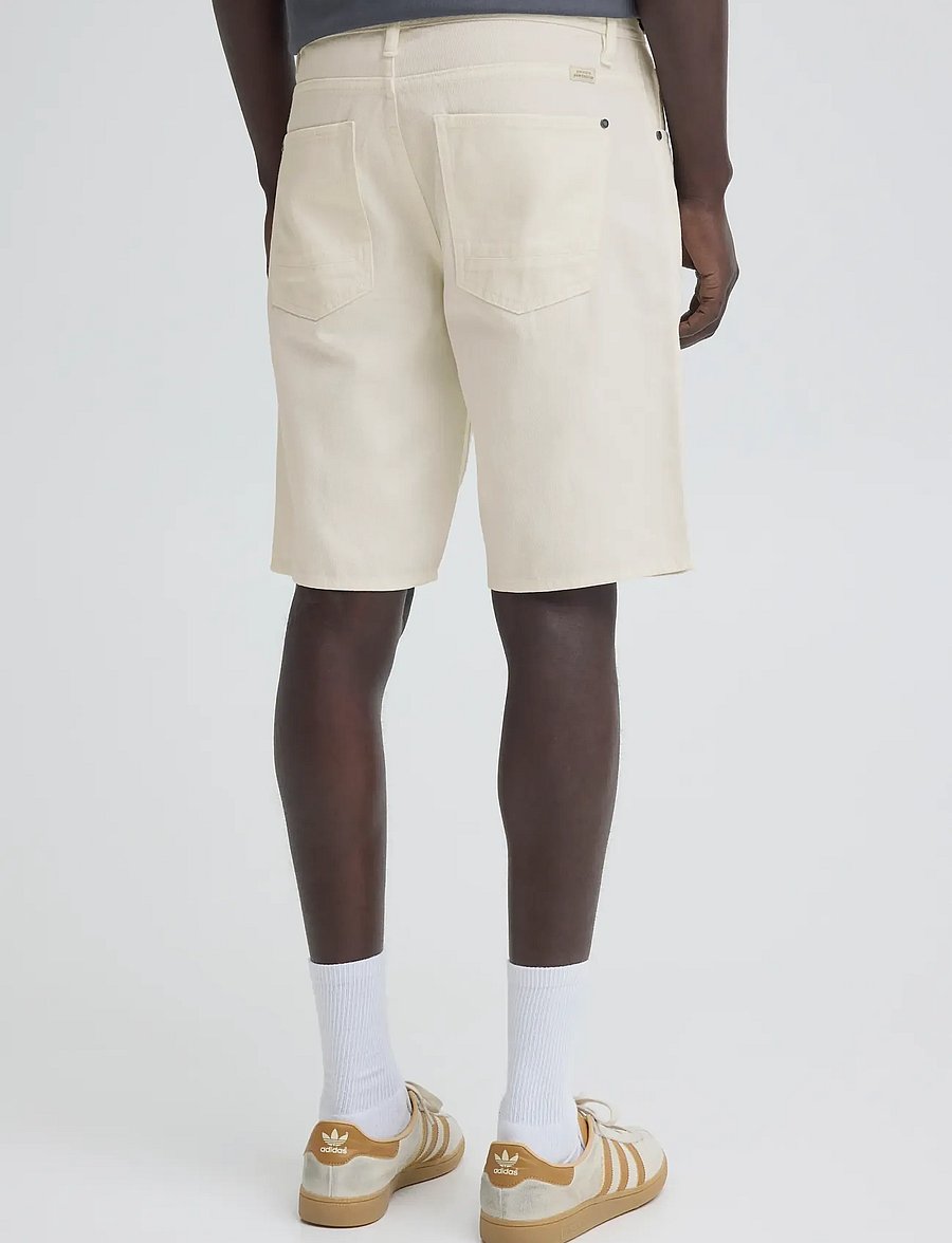 Blend - BHBLIZZARD REG DENIMSHORTS - jorts - snow white - 3