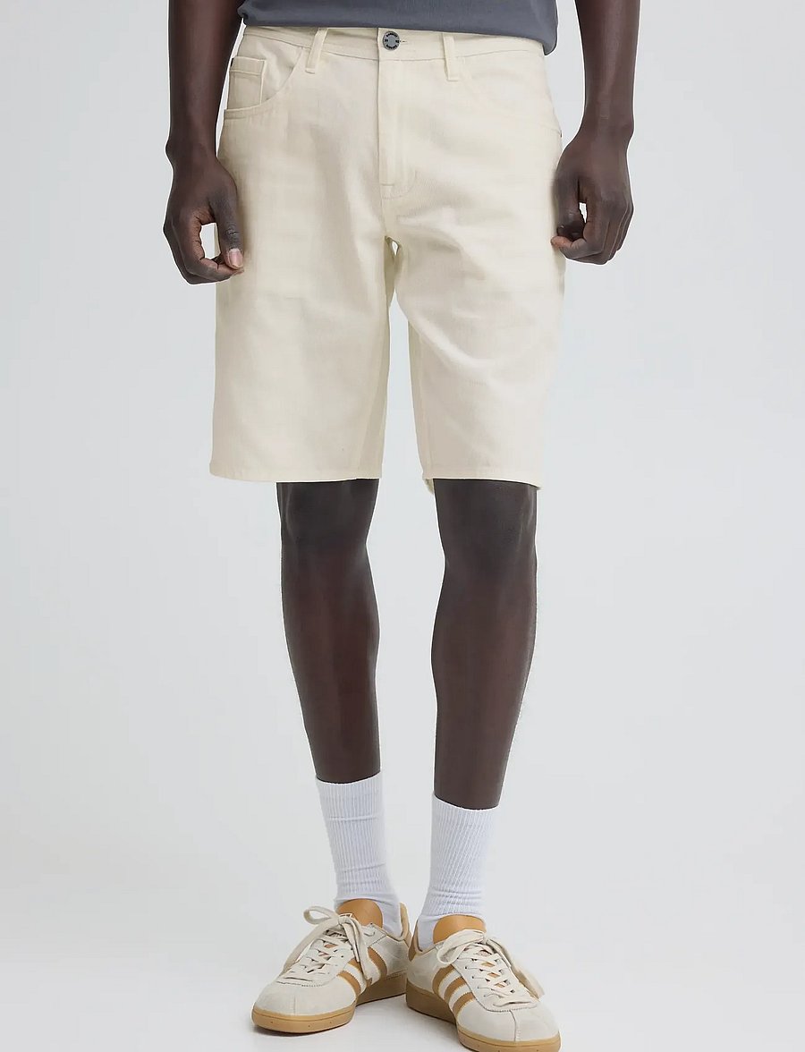 Blend - BHBLIZZARD REG DENIMSHORTS - jorts - snow white - 5