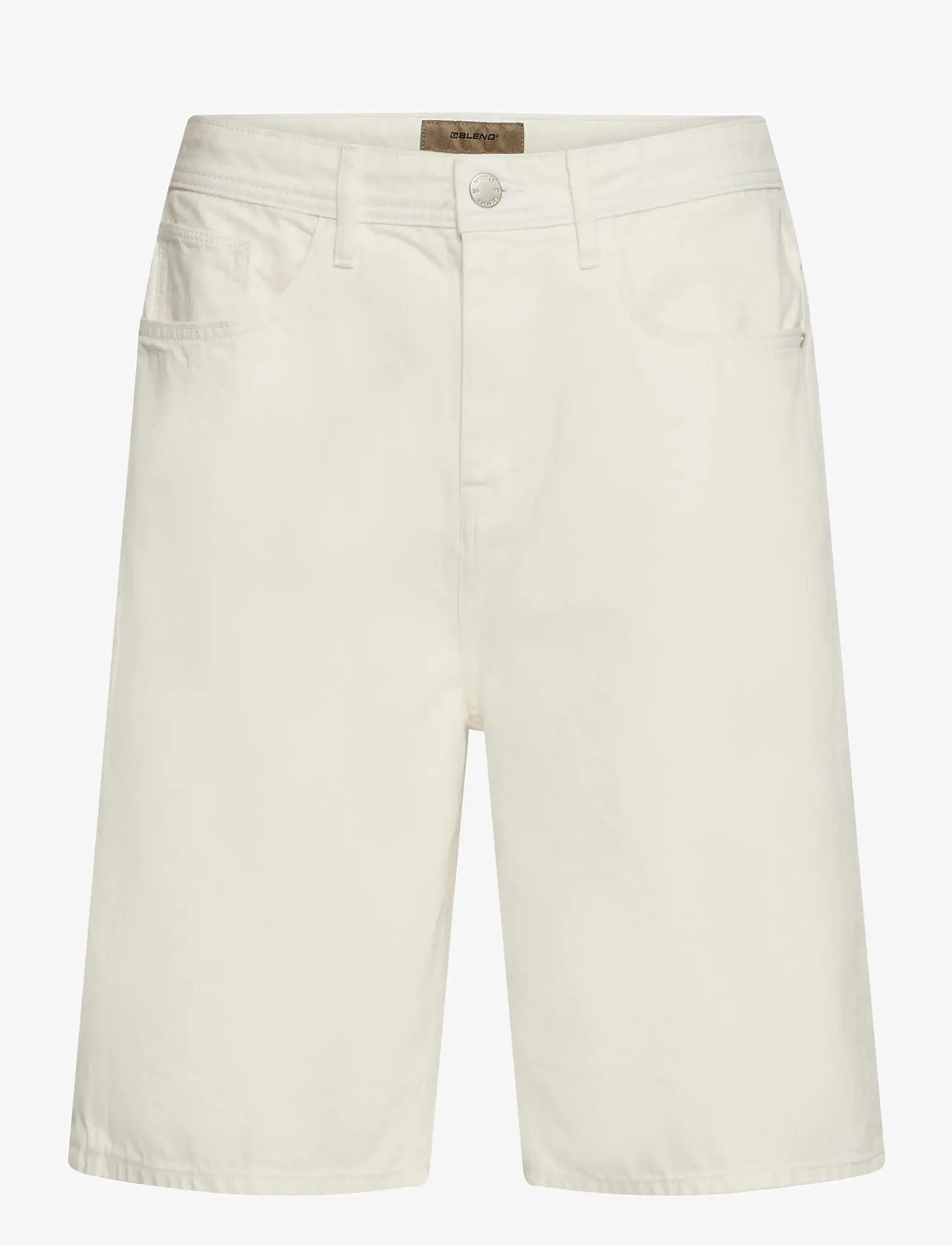 Blend - BHBREEZE LOOSE DENIMSHORTS - jeans shorts - denim white - 1