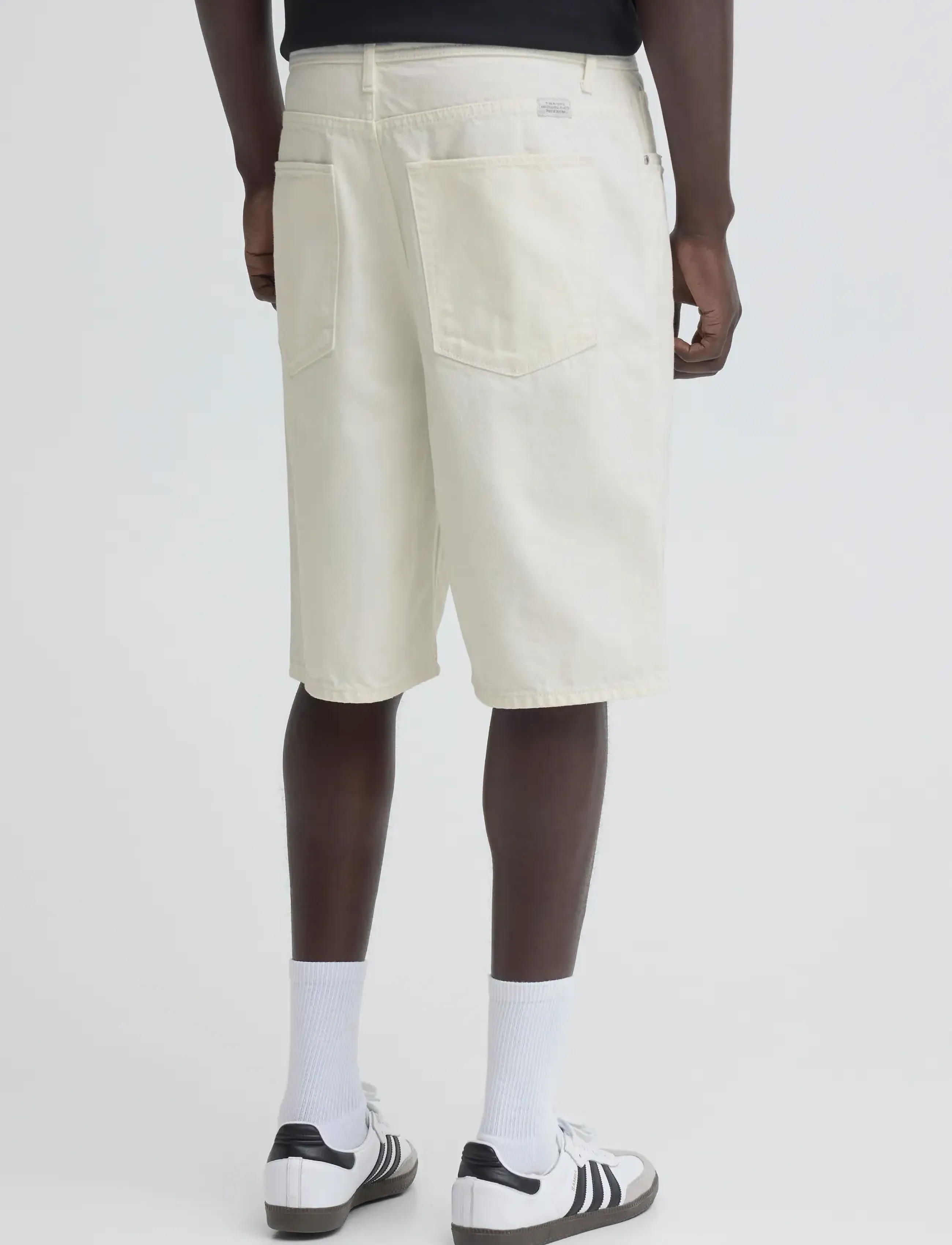 Blend - BHBREEZE LOOSE DENIMSHORTS - jorts - denim white - 3