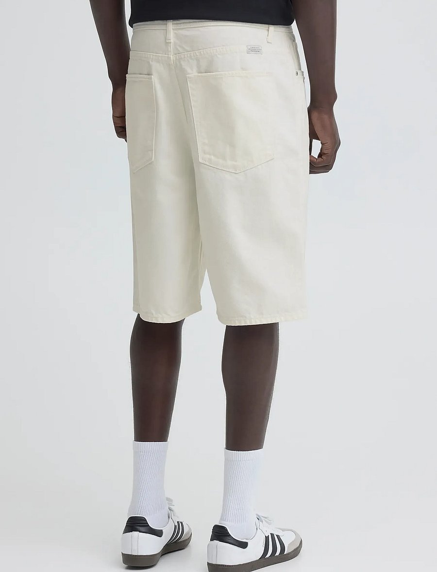 Blend - BHBREEZE LOOSE DENIMSHORTS - jorts - denim white - 3