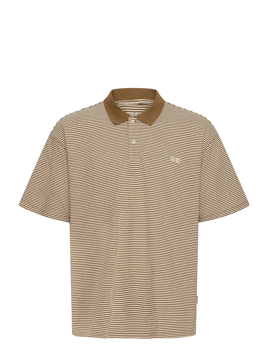 Blend - BHEFLORINO POLO S/S - short-sleeved polos - otter - 0
