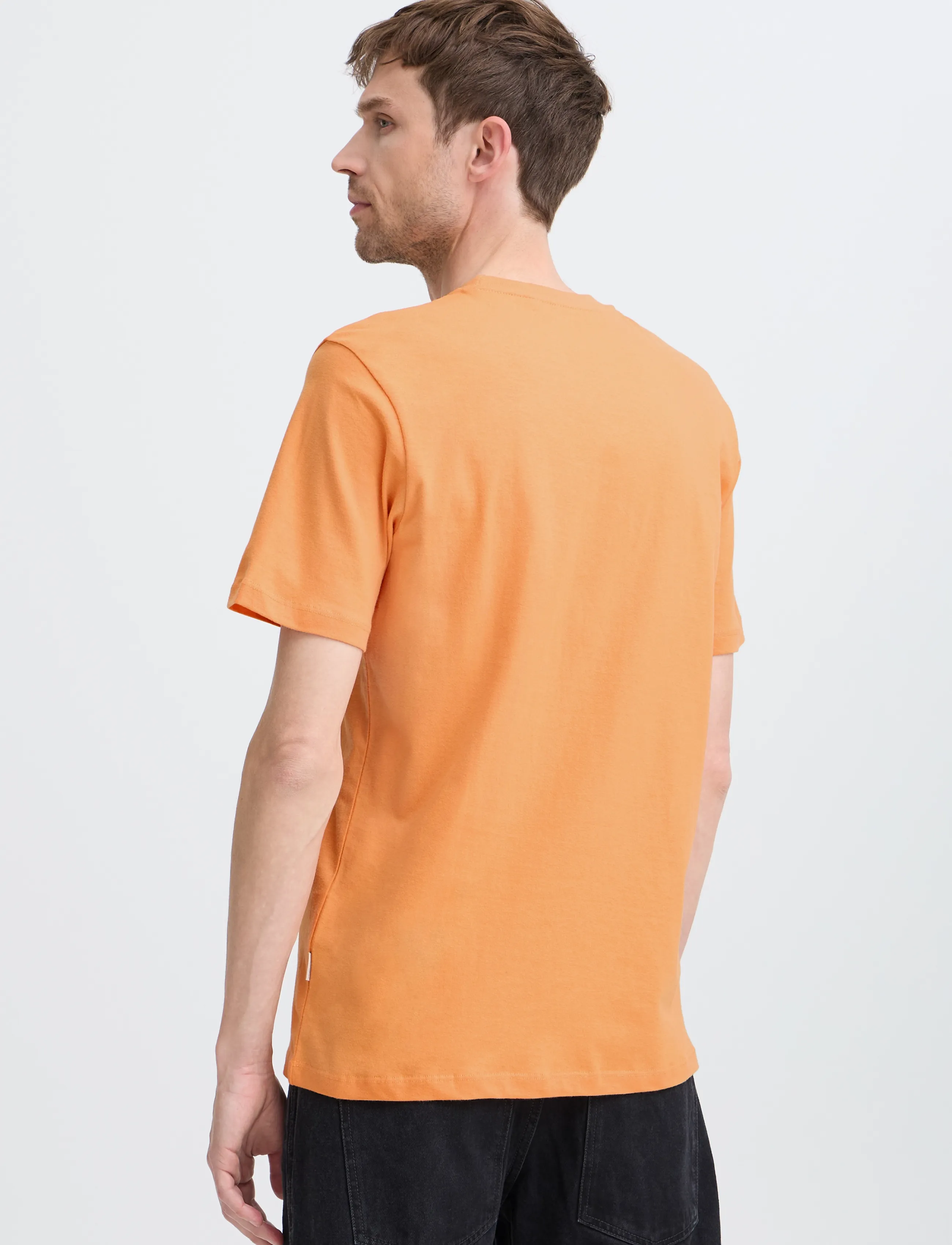 Blend - BHKRISTOFF GRAPHIC S/S TEE - madalaimad hinnad - muskmelon - 3