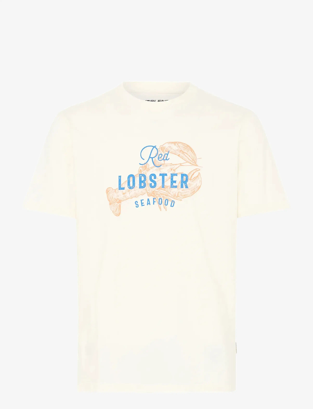 Blend - BHKRISTOFF GRAPHIC S/S TEE - lühikeste varrukatega t-särgid - vanilla ice - 0