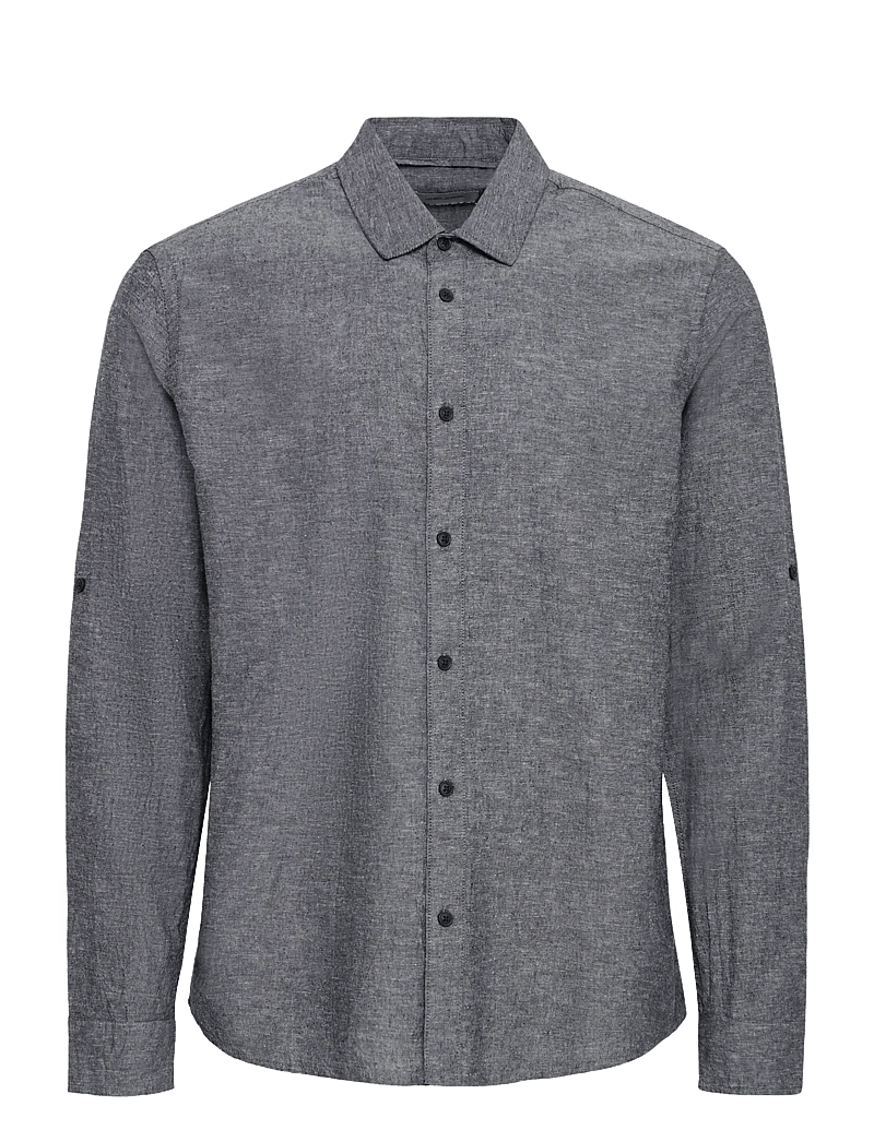 Blend - BHABAN SHIRT PP NOOS - linased särgid - black beauty - 1