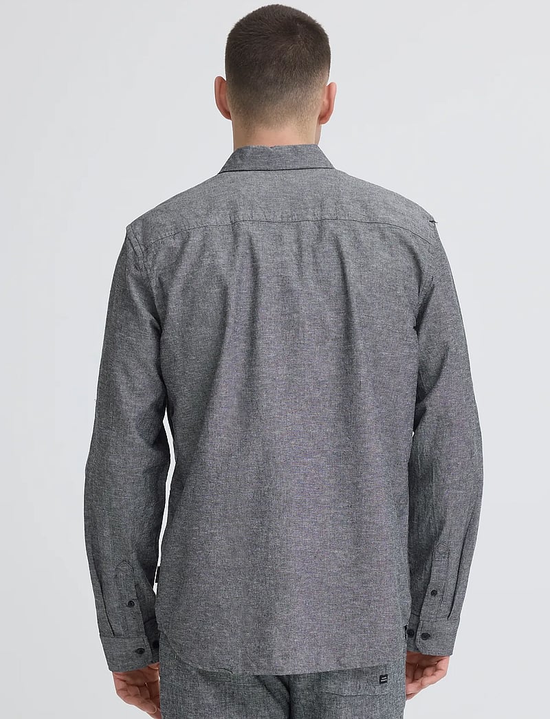 Blend - BHABAN SHIRT PP NOOS - linased särgid - black beauty - 3
