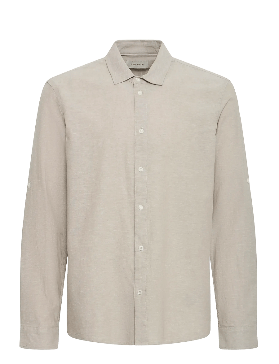 Blend - BHABAN SHIRT PP NOOS - linen shirts - crockery - 1