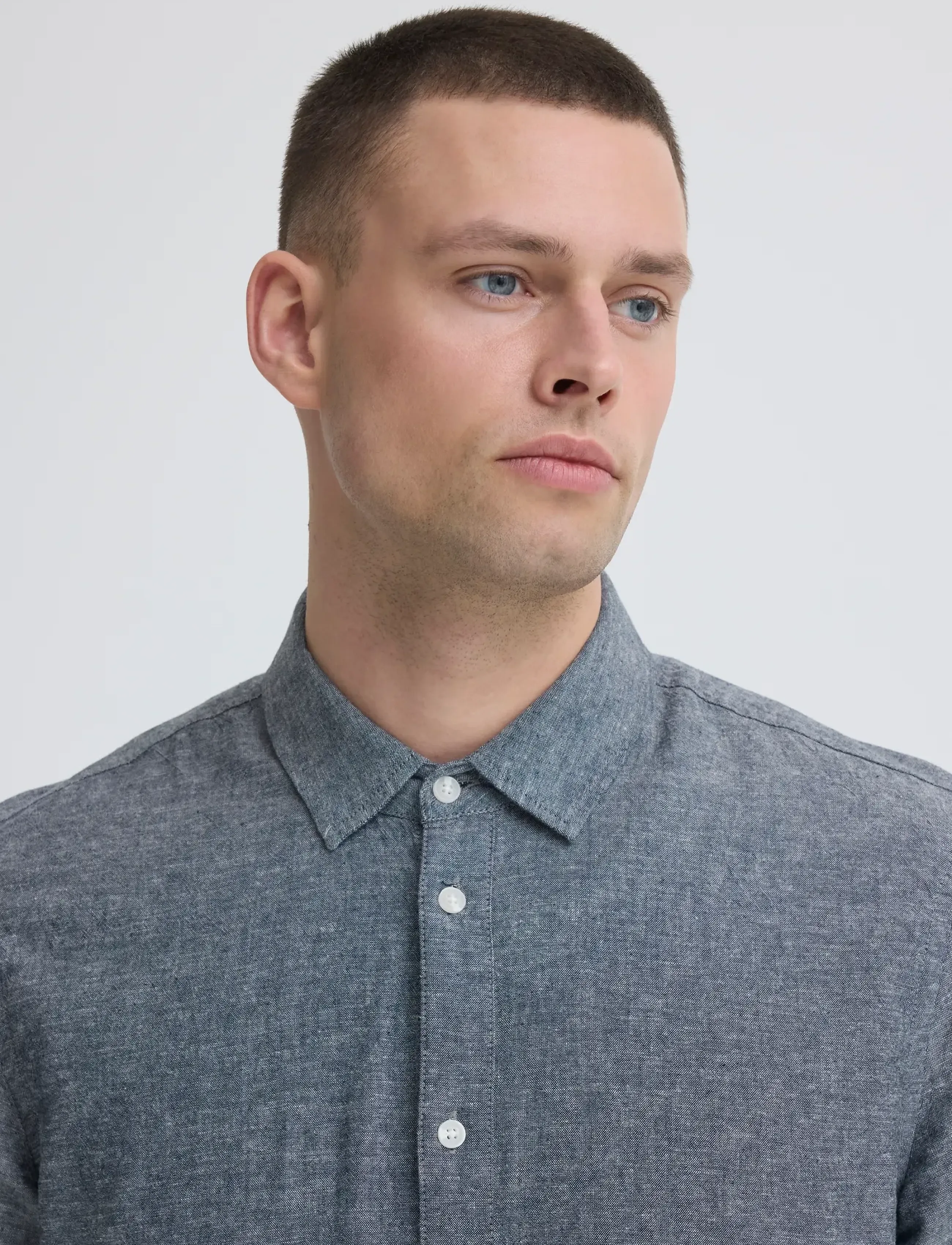 Blend - BHABAN SHIRT PP NOOS - linen shirts - salute - 4