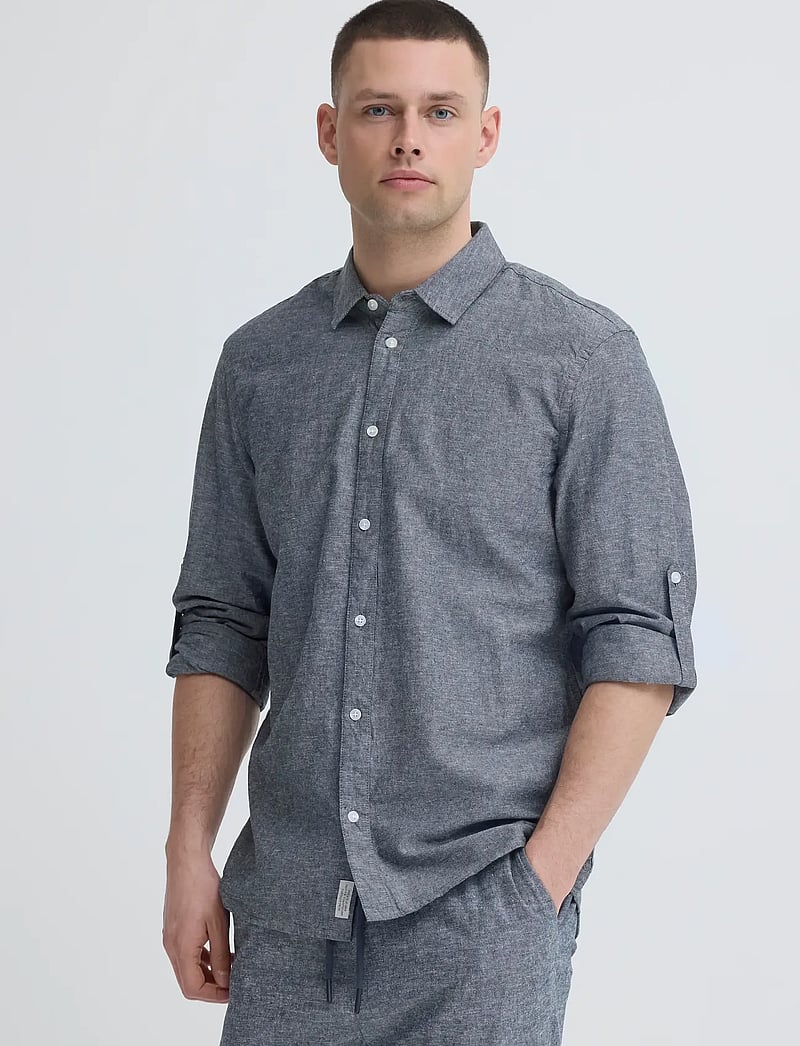 Blend - BHABAN SHIRT PP NOOS - hørskjorter - salute - 5