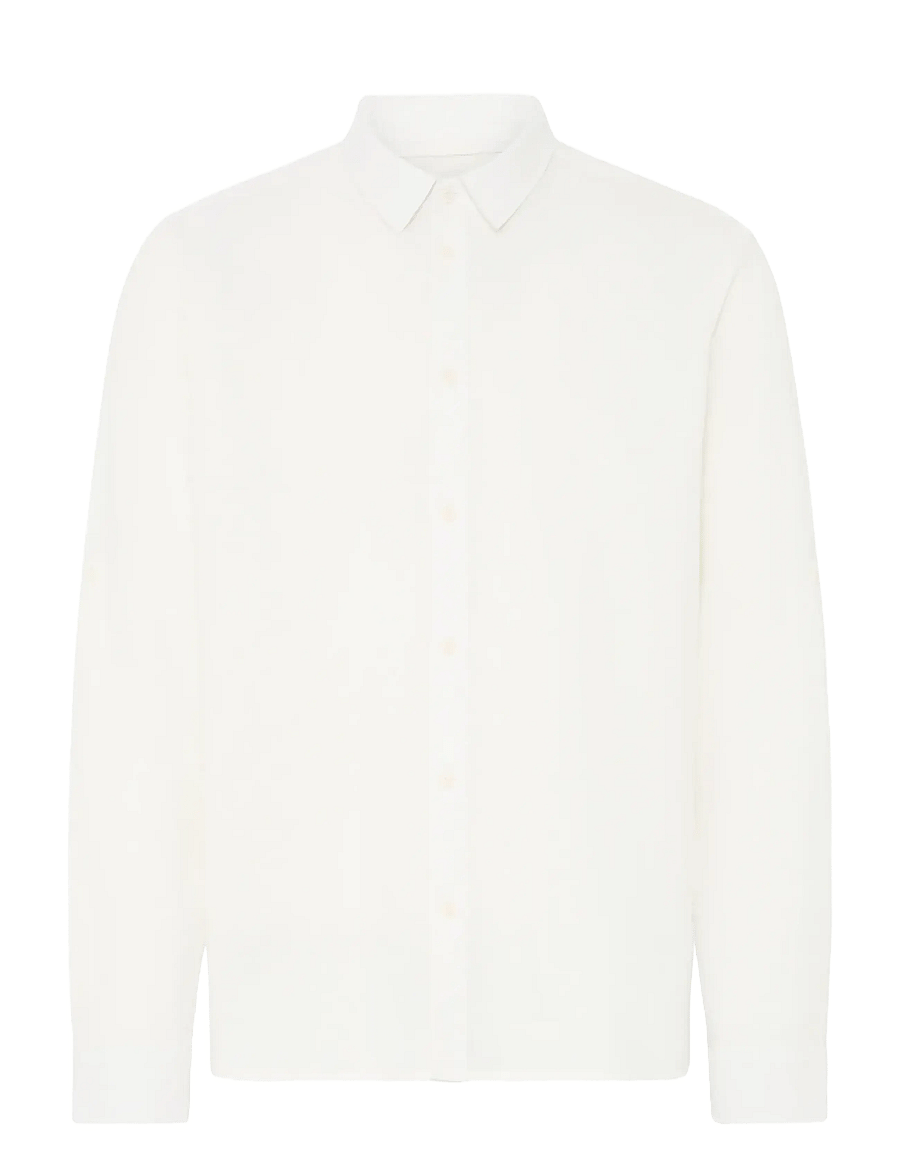 Blend - BHABAN SHIRT PP NOOS - linased särgid - snow white - 1