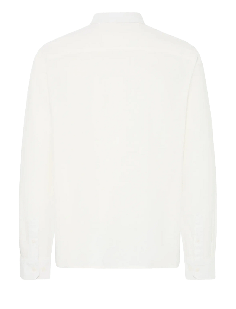 Blend - BHABAN SHIRT PP NOOS - hørskjorter - snow white - 2