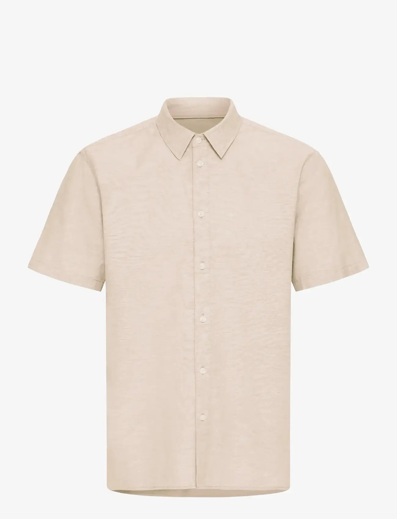 Blend - BHABAN SHIRT PP NOOS - hørskjorter - crockery - 1