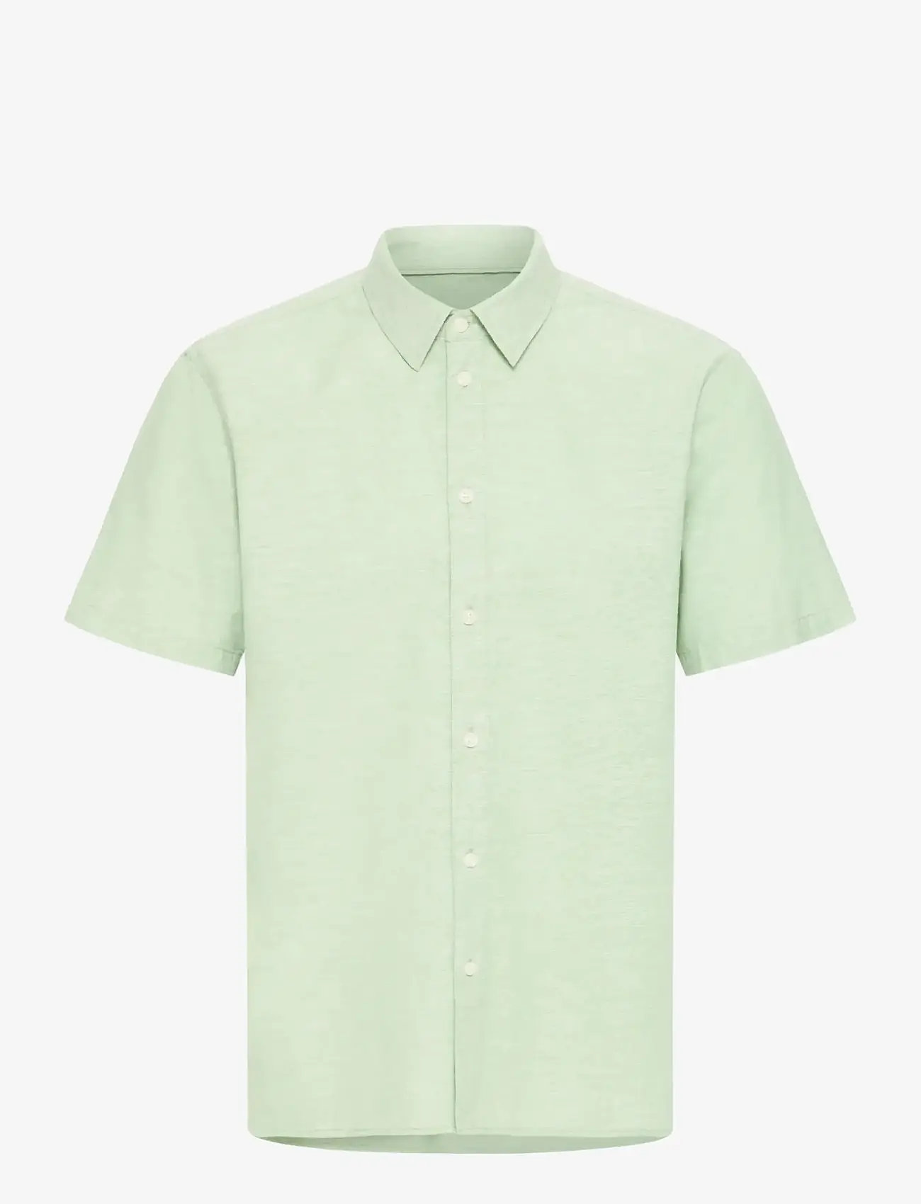 Blend - BHABAN SHIRT PP NOOS - hørskjorter - fair green - 1