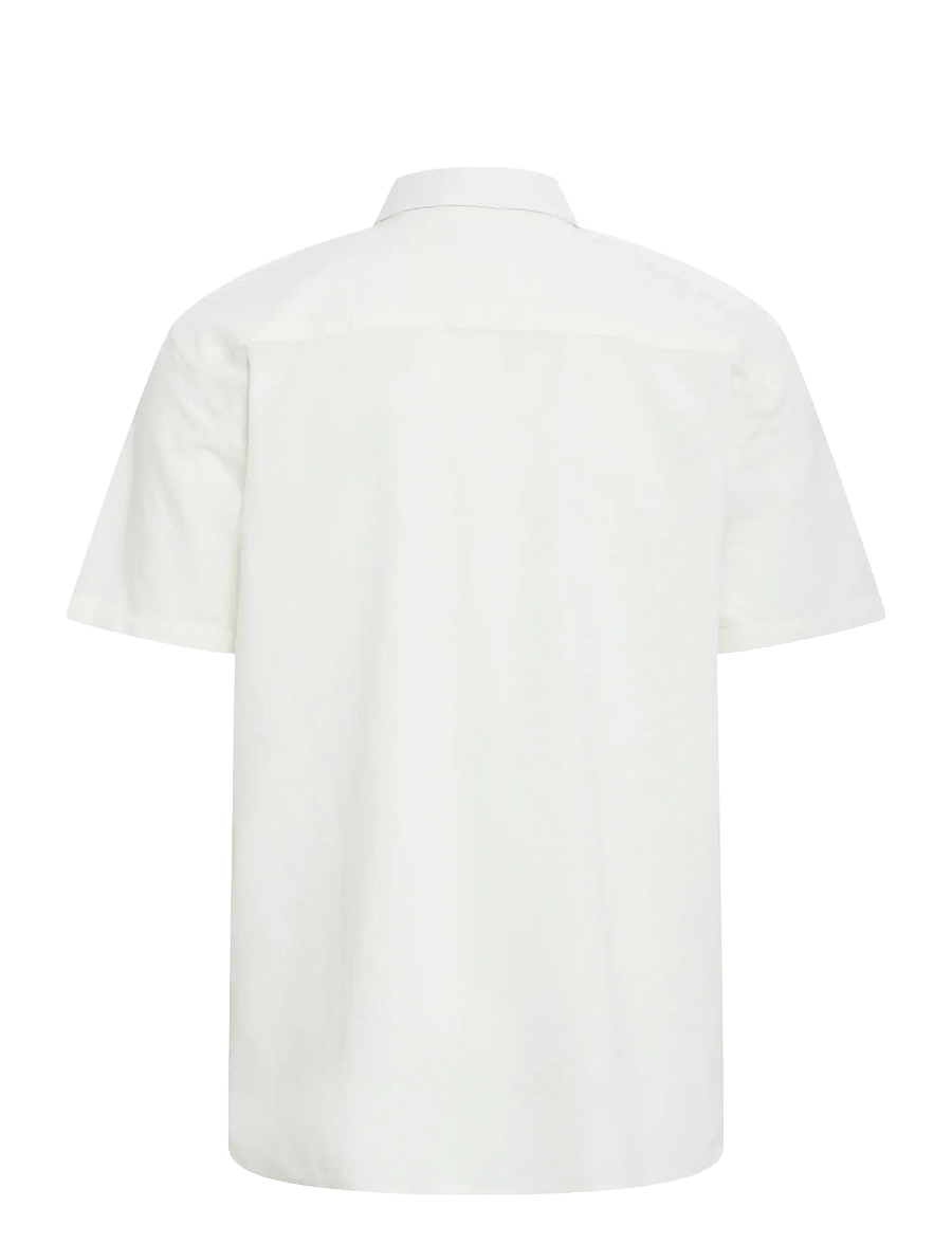 Blend - BHABAN SHIRT PP NOOS - linskjorter - snow white - 2