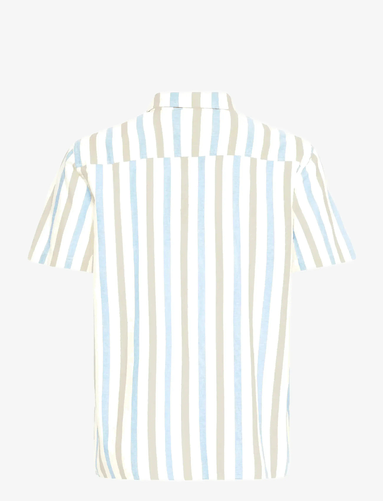 Blend - BHABAN SHIRT STRIPE - gestreifte hemden - lichen blue - 2