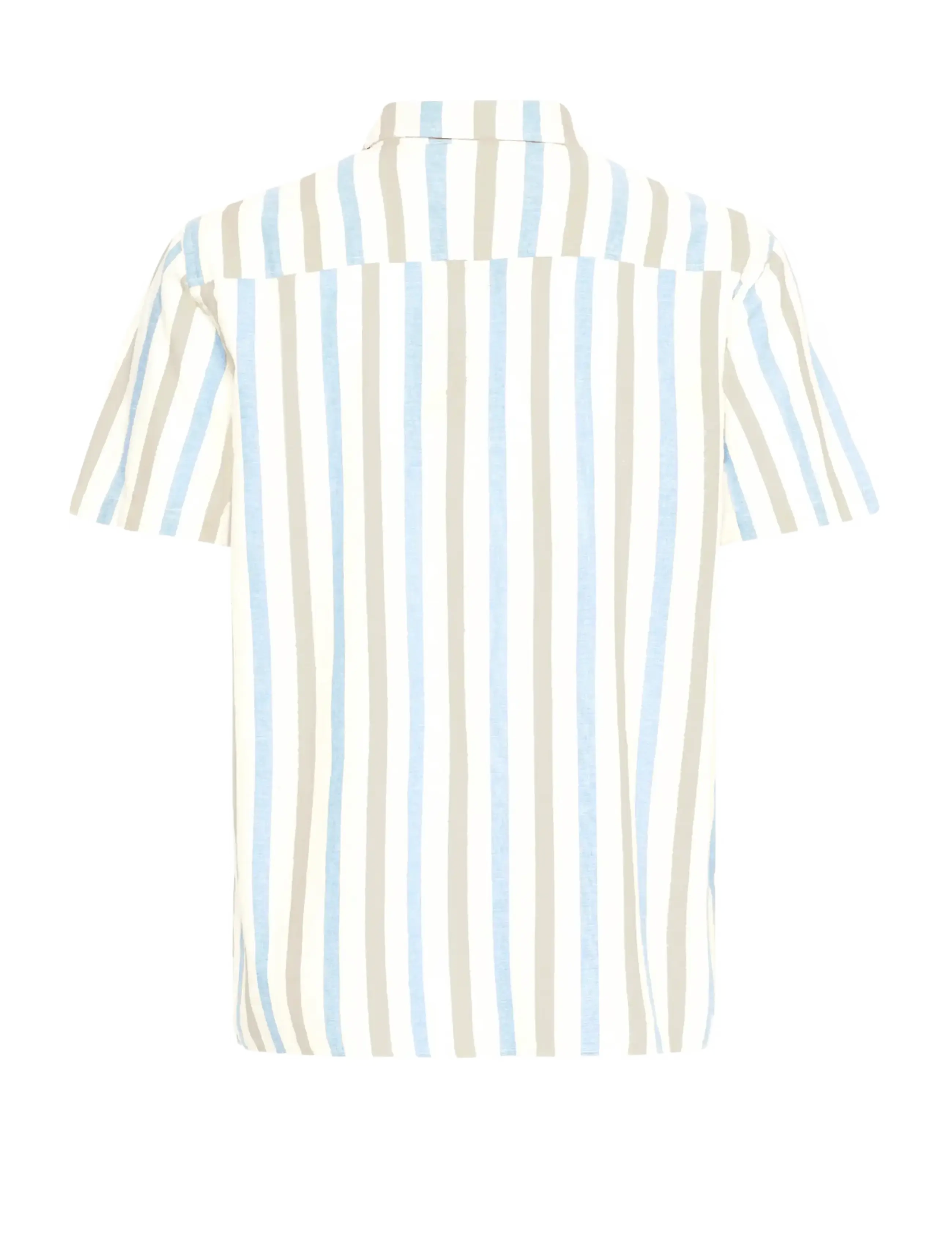 Blend - BHABAN SHIRT STRIPE - laveste priser - lichen blue - 2