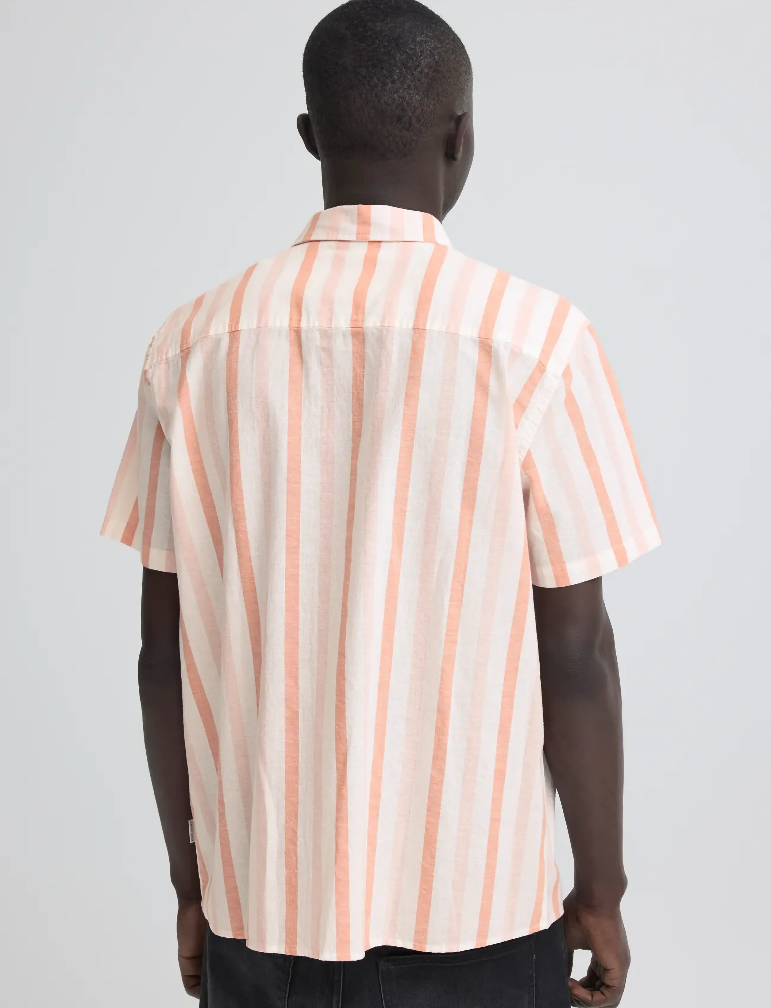 Blend - BHABAN SHIRT STRIPE - stribede skjorter - peachskin - 3
