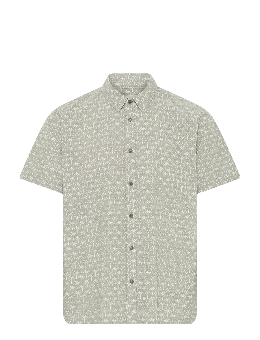 Blend - BHABAN SHIRT PRINT - gemusterte hemden - dusty olive - 1