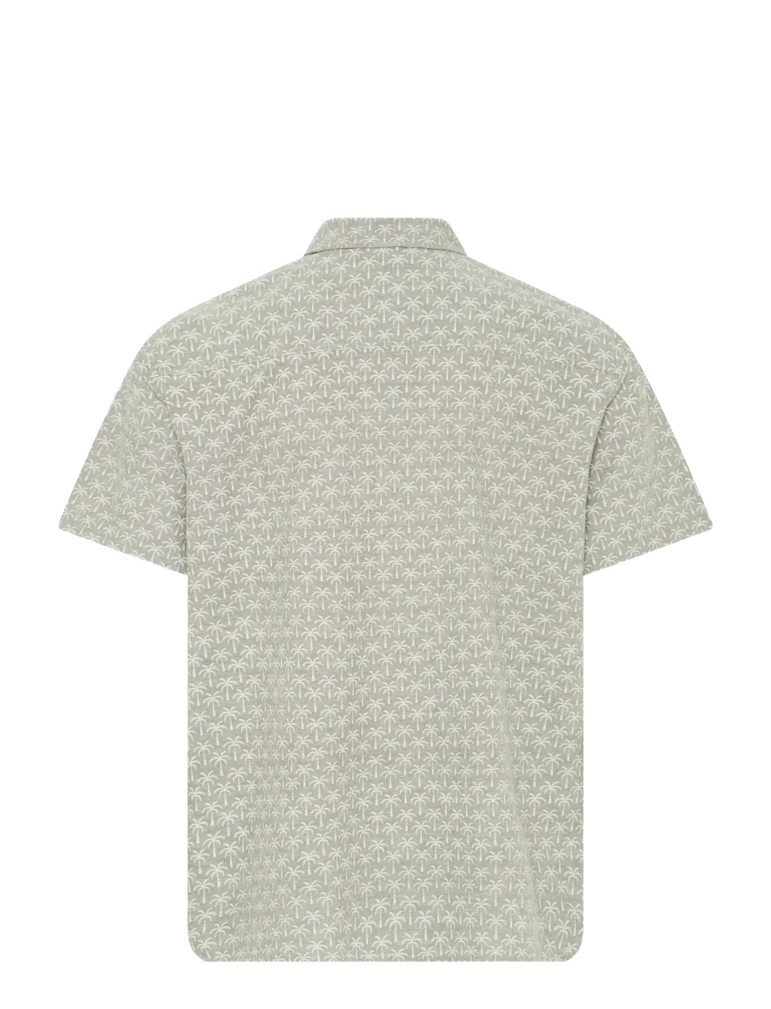 Blend - BHABAN SHIRT PRINT - mynstraðar skyrtur - dusty olive - 2