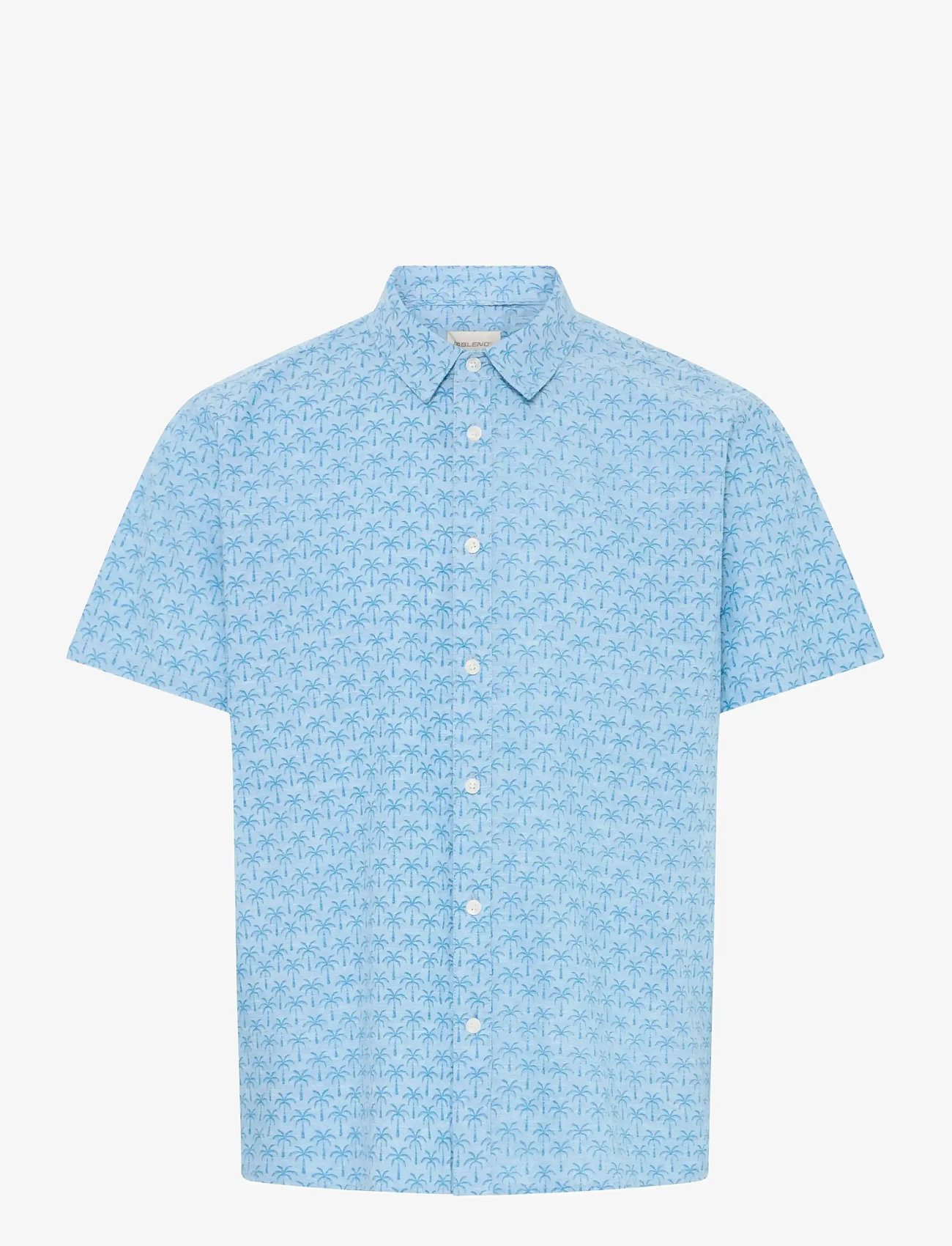Blend - BHABAN SHIRT PRINT - hemden mit muster - lichen blue - 1