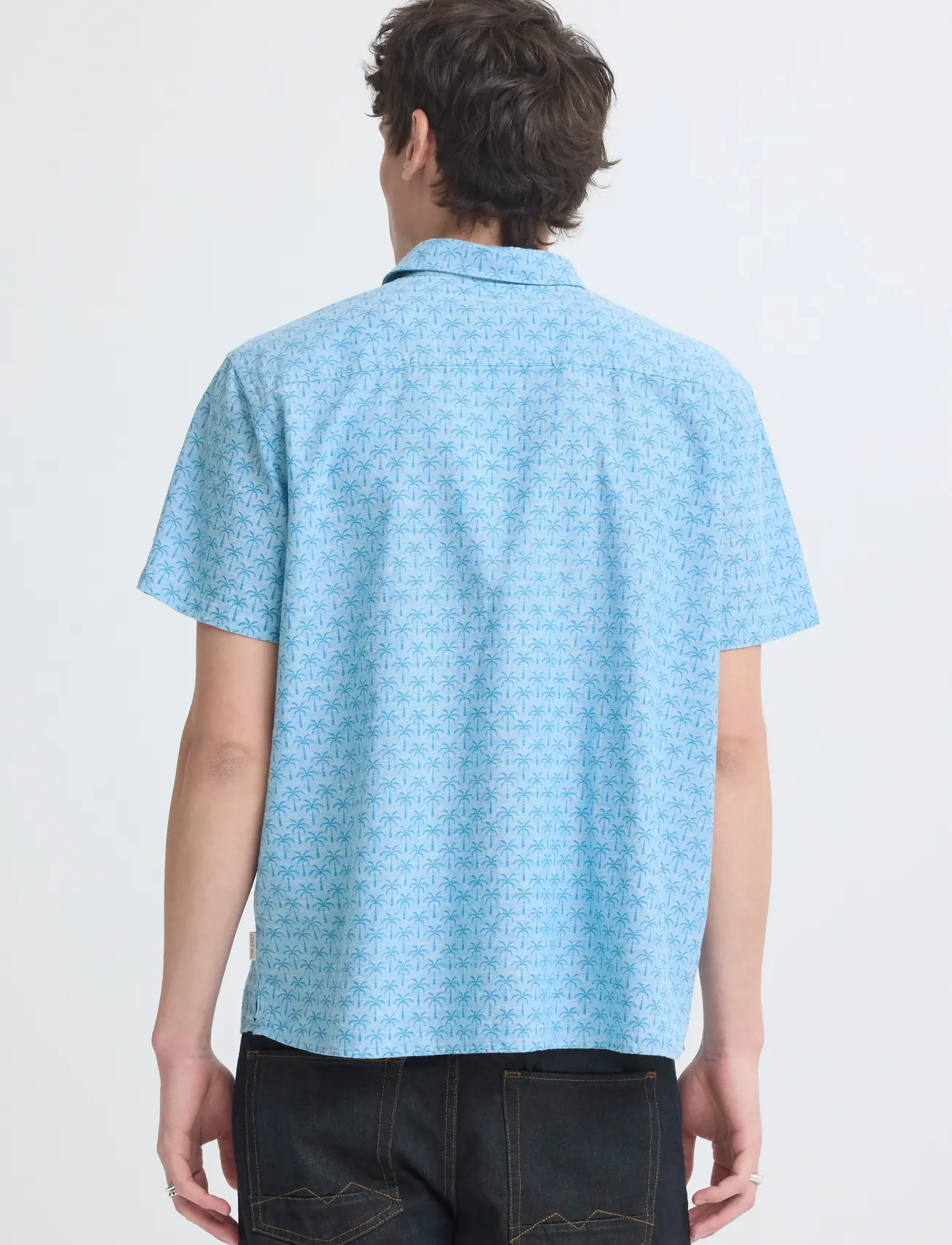 Blend - BHABAN SHIRT PRINT - die niedrigsten preise - lichen blue - 3