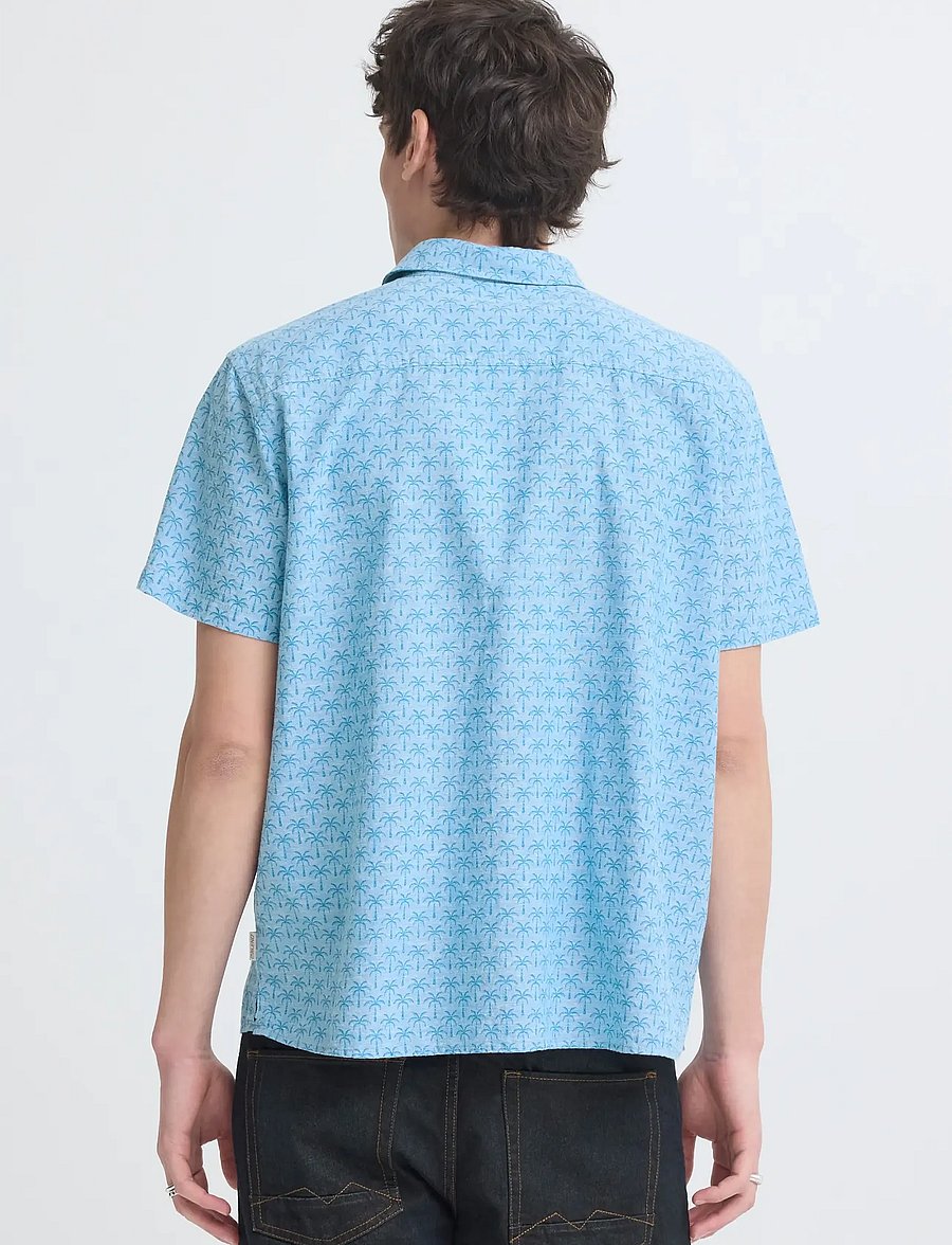 Blend - BHABAN SHIRT PRINT - gemusterte hemden - lichen blue - 3