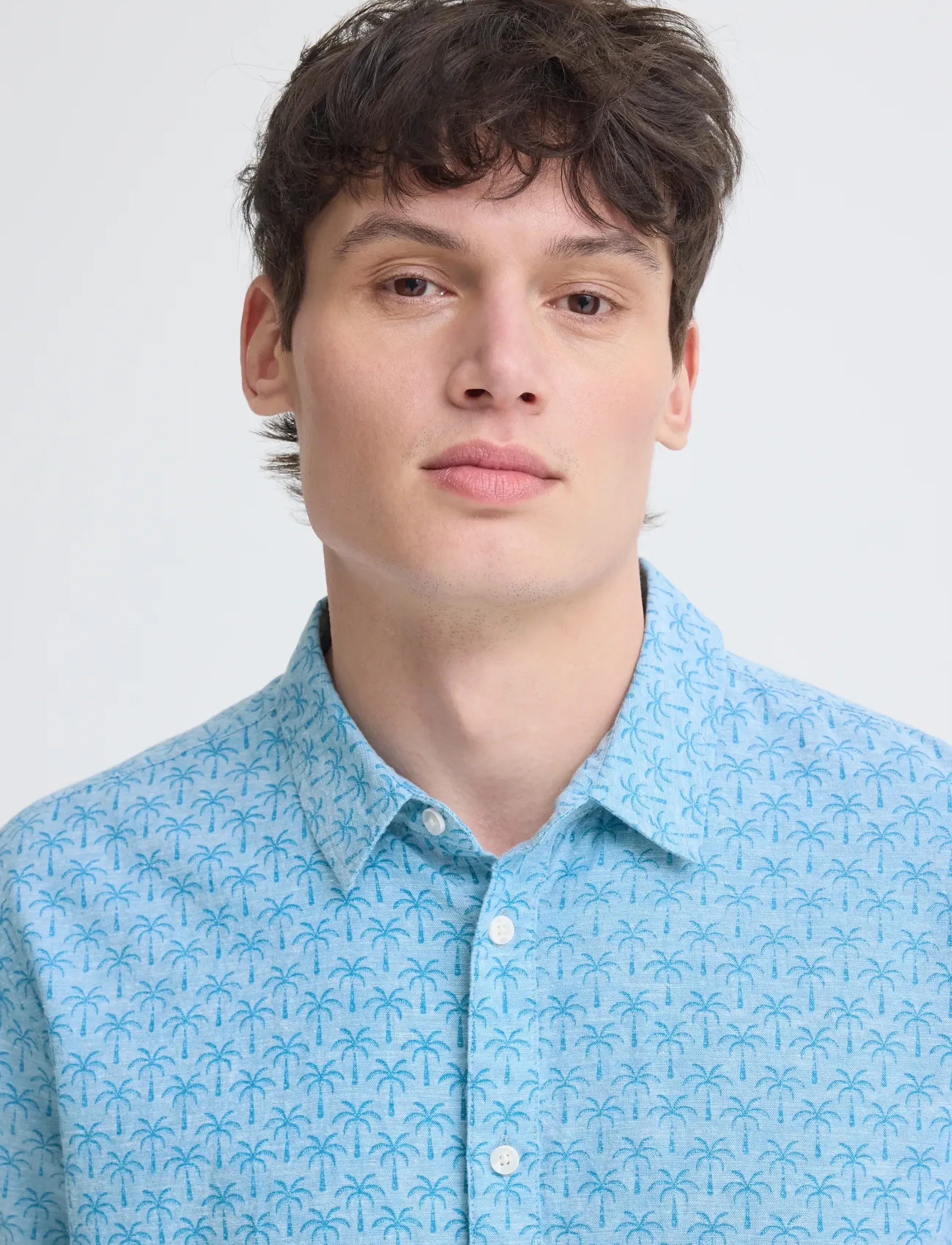 Blend - BHABAN SHIRT PRINT - die niedrigsten preise - lichen blue - 4