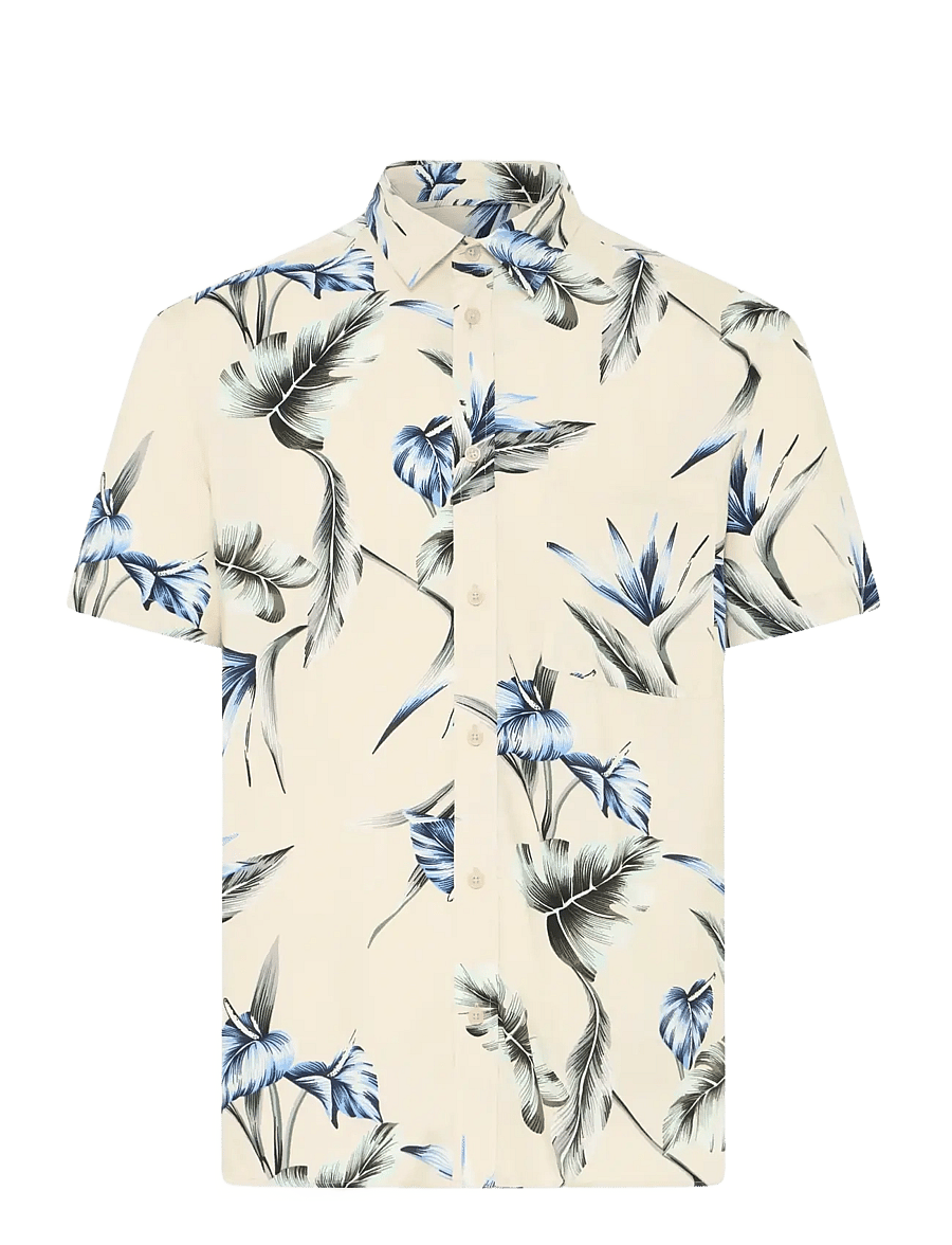 Blend - BHAMELO SHIRT PRINT - mønstrede skjorter - oyster gray - 1