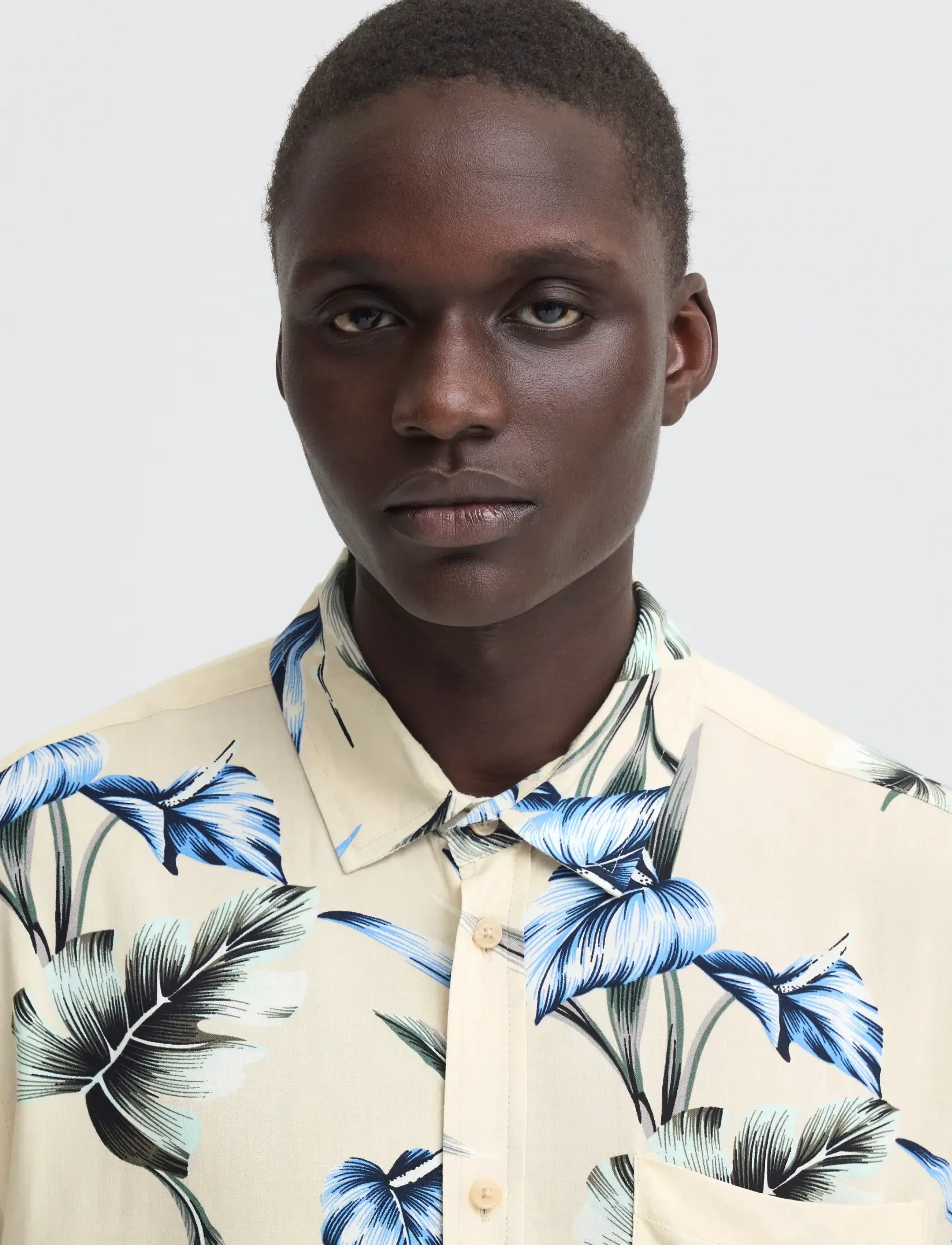 Blend - BHAMELO SHIRT PRINT - hemden mit muster - oyster gray - 4