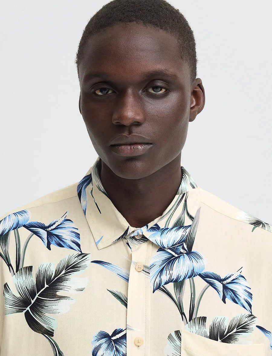 Blend - BHAMELO SHIRT PRINT - mønstrede skjorter - oyster gray - 4