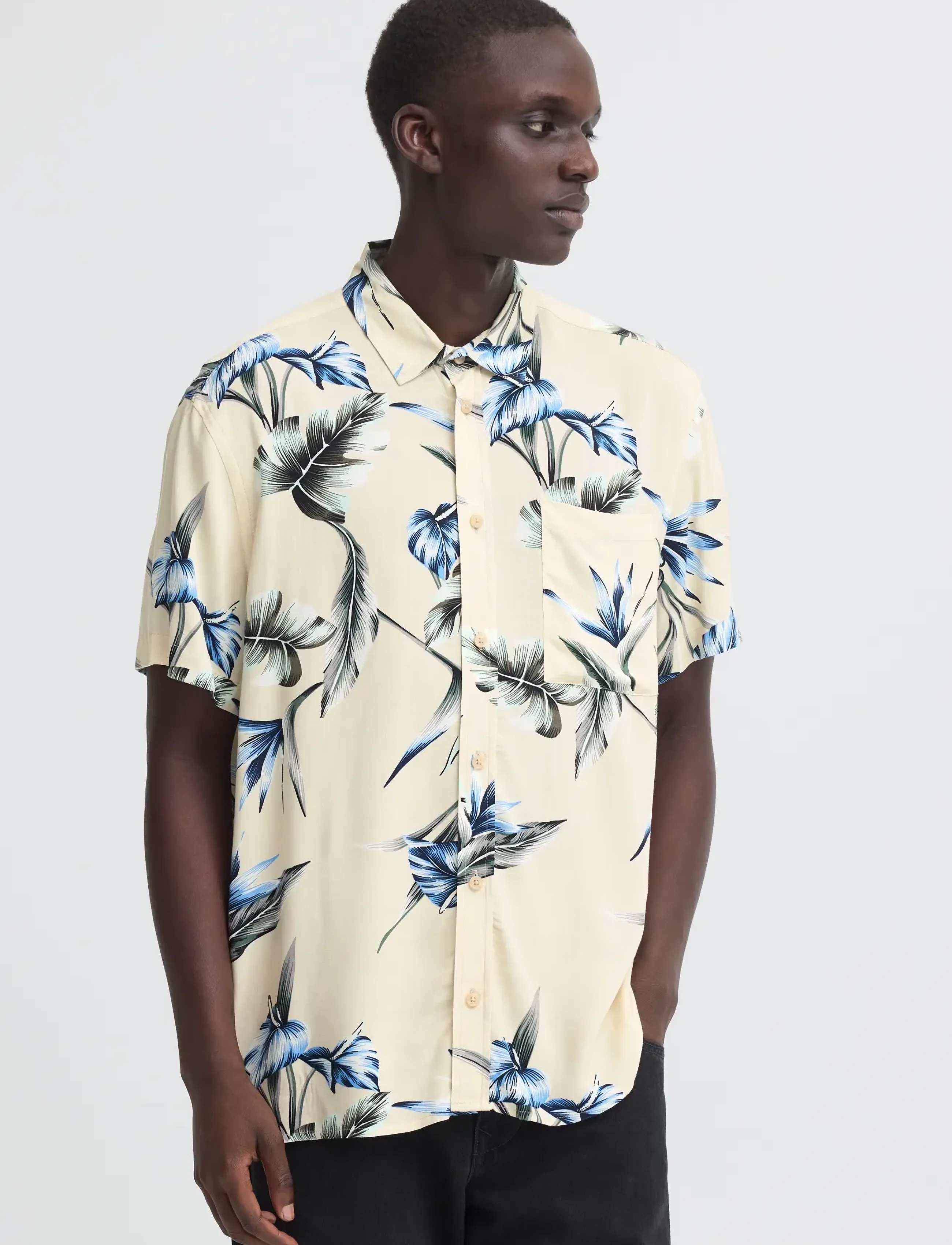 Blend - BHAMELO SHIRT PRINT - hemden mit muster - oyster gray - 5