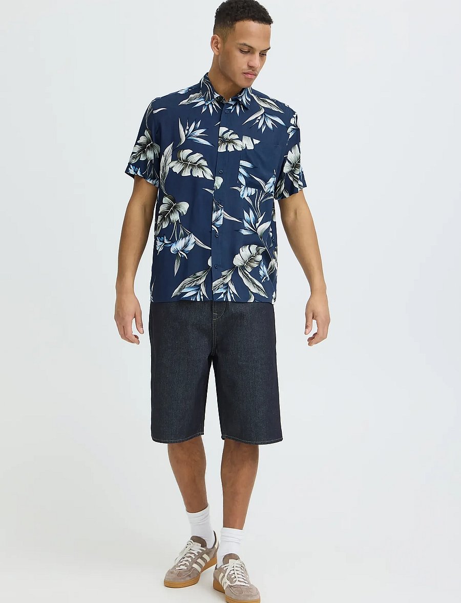 Blend - BHAMELO SHIRT PRINT - pattern shirts - salute - 0