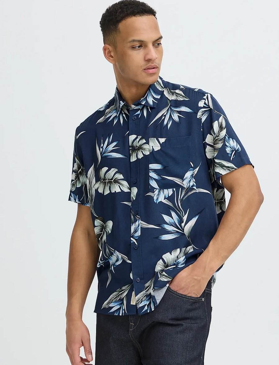 Blend - BHAMELO SHIRT PRINT - pattern shirts - salute - 5
