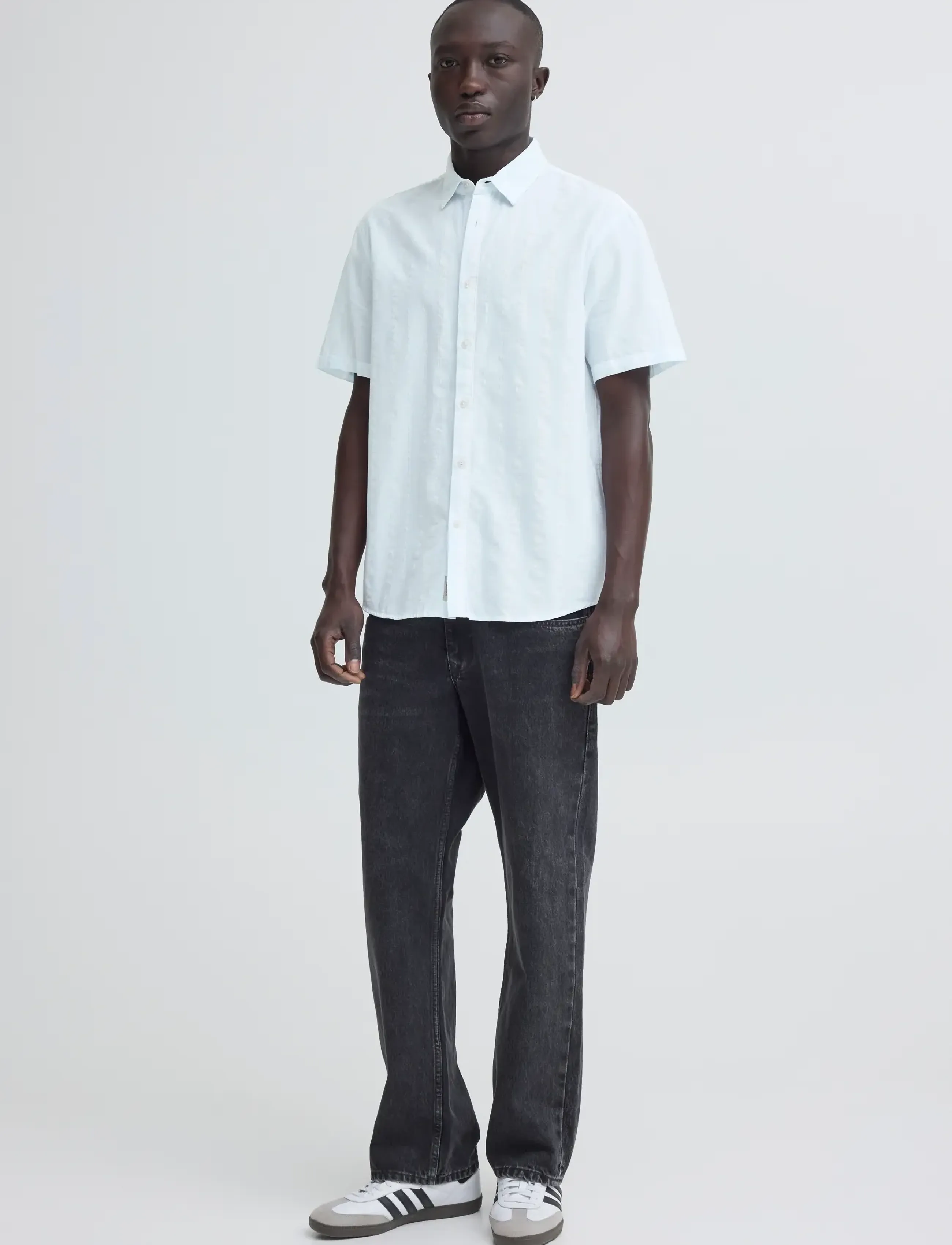 Blend BHAVIK - Skyrtur - BLUE FROST / blue