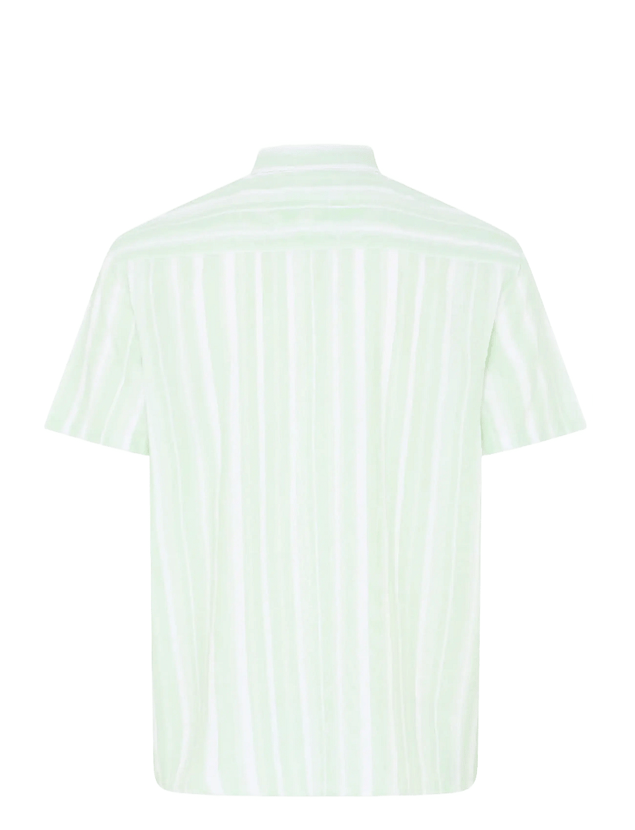 Blend - BHAVIK - randiga skjortor - fair green - 2