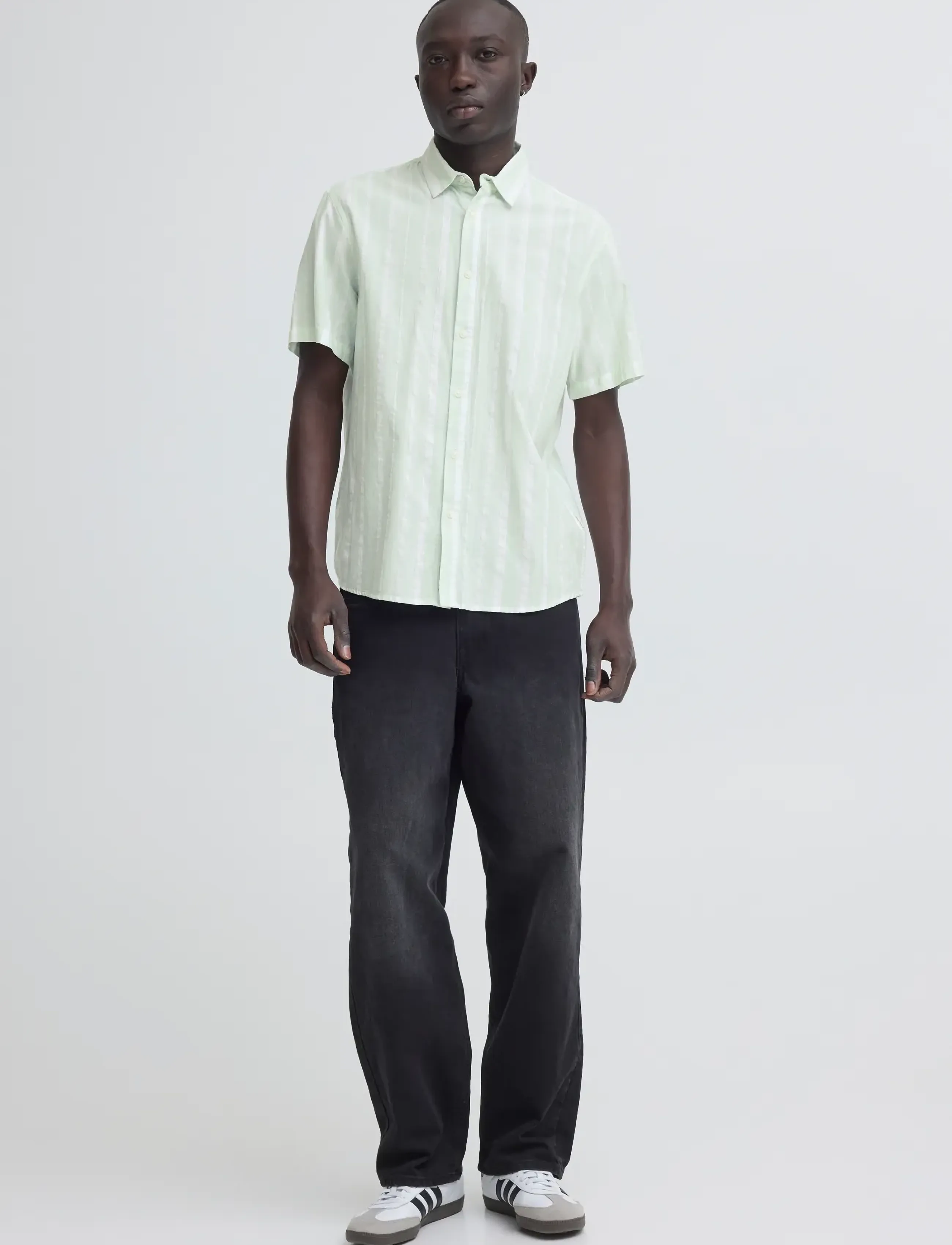 Blend BHAVIK - Skyrtur - FAIR GREEN / green